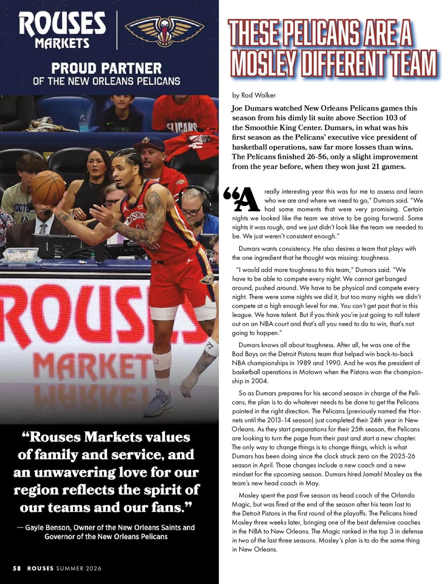 rouses - Rouses Magazine Summer 2026 - 06/01 - 10/05 2026 - page: 60