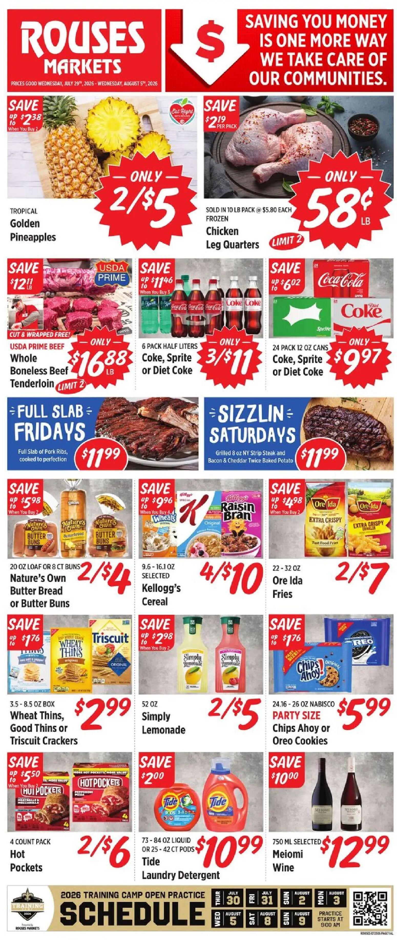rouses - Rouses Weekly Ad - 07/29 - 08/05 2026