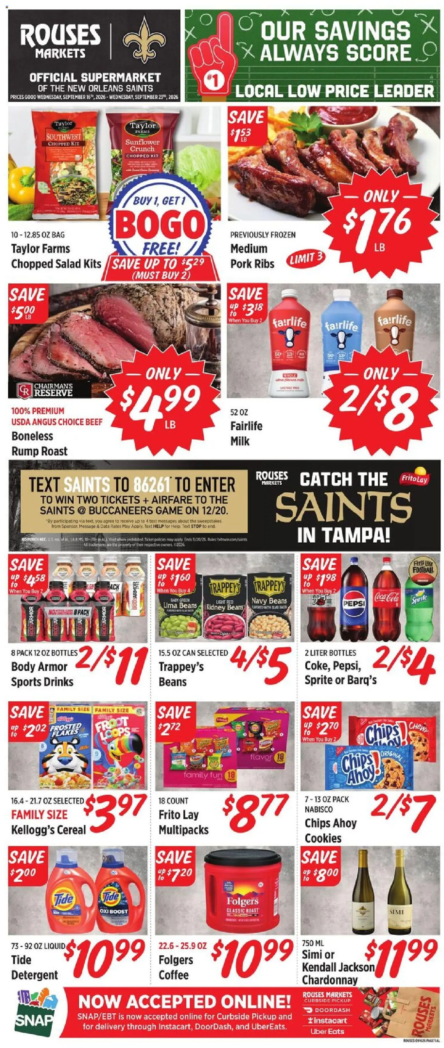 rouses - Rouses Weekly Ad - 09/16 - 09/23 2026