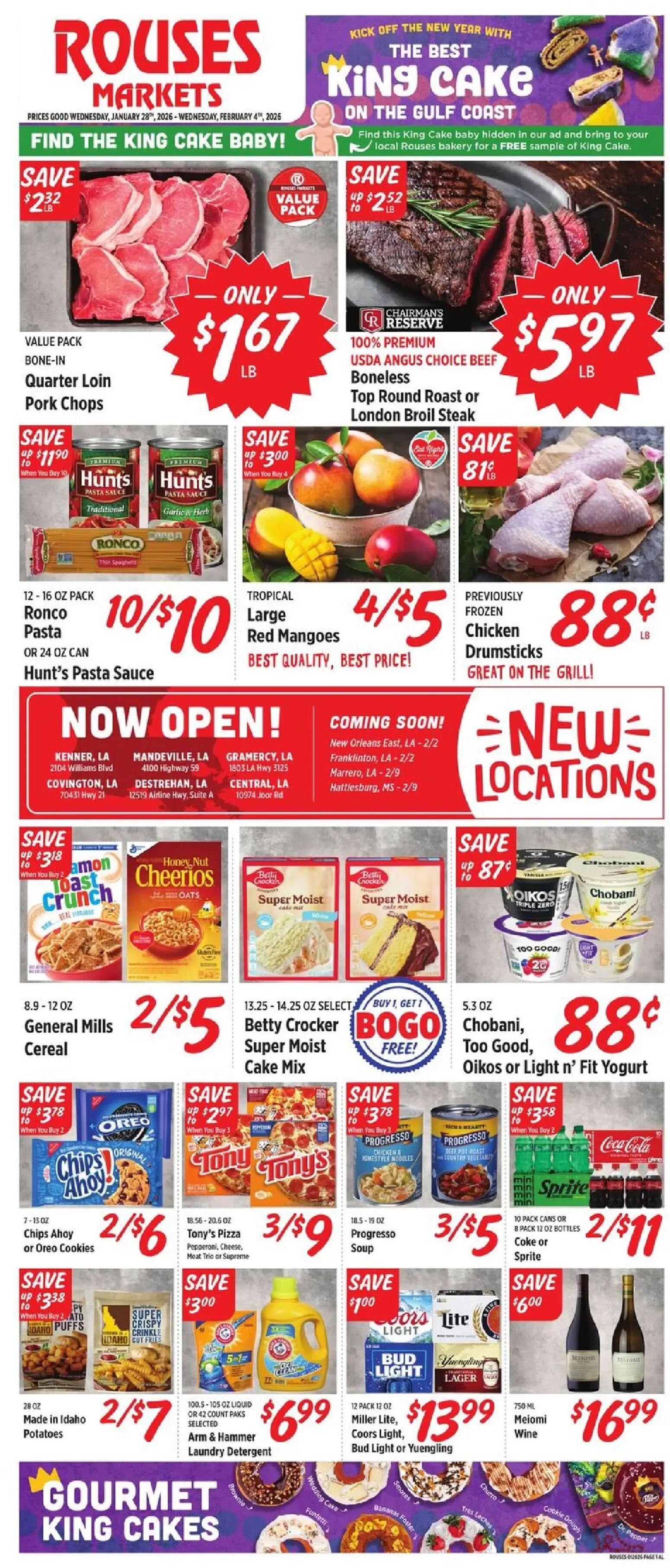 rouses - Rouses Weekly Ad - AL - 01/28 - 02/04 2026 - page: 1