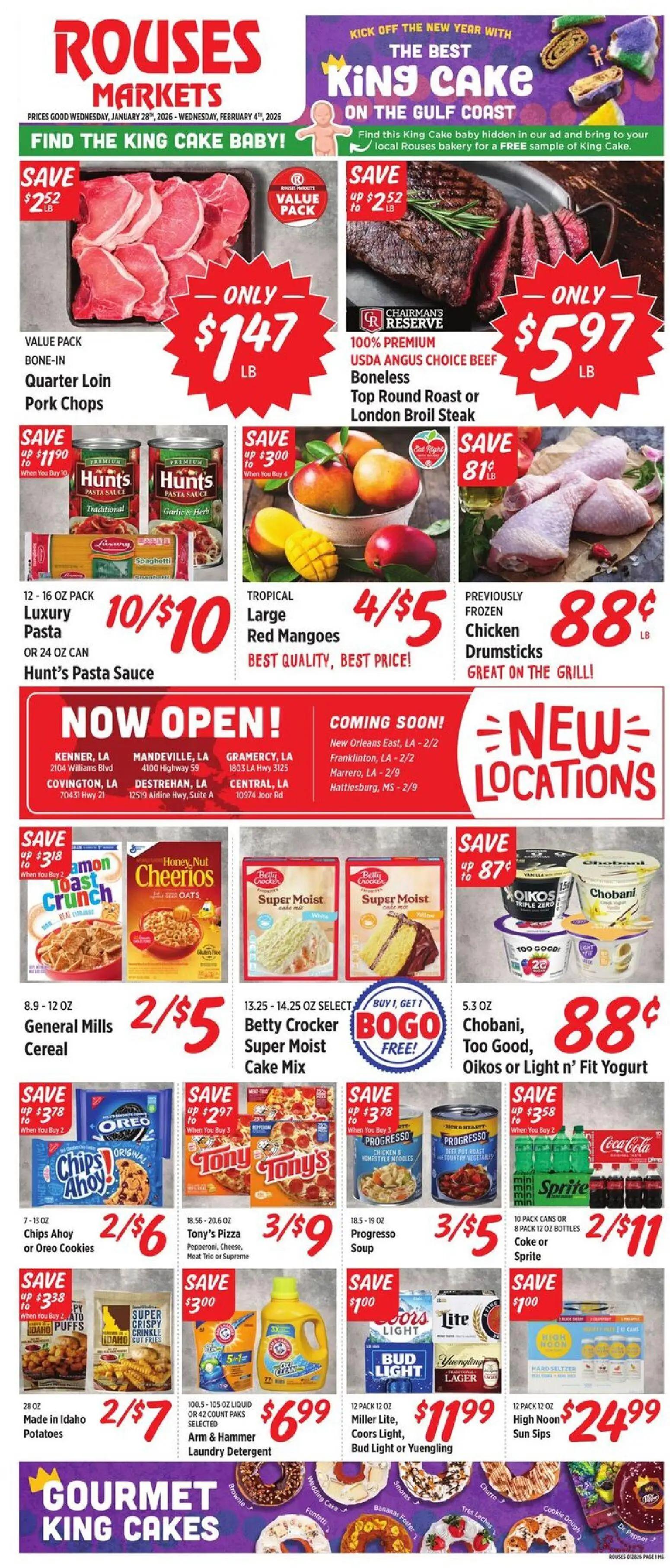 rouses - Rouses Weekly Ad - MS - 01/28 - 02/04 2026