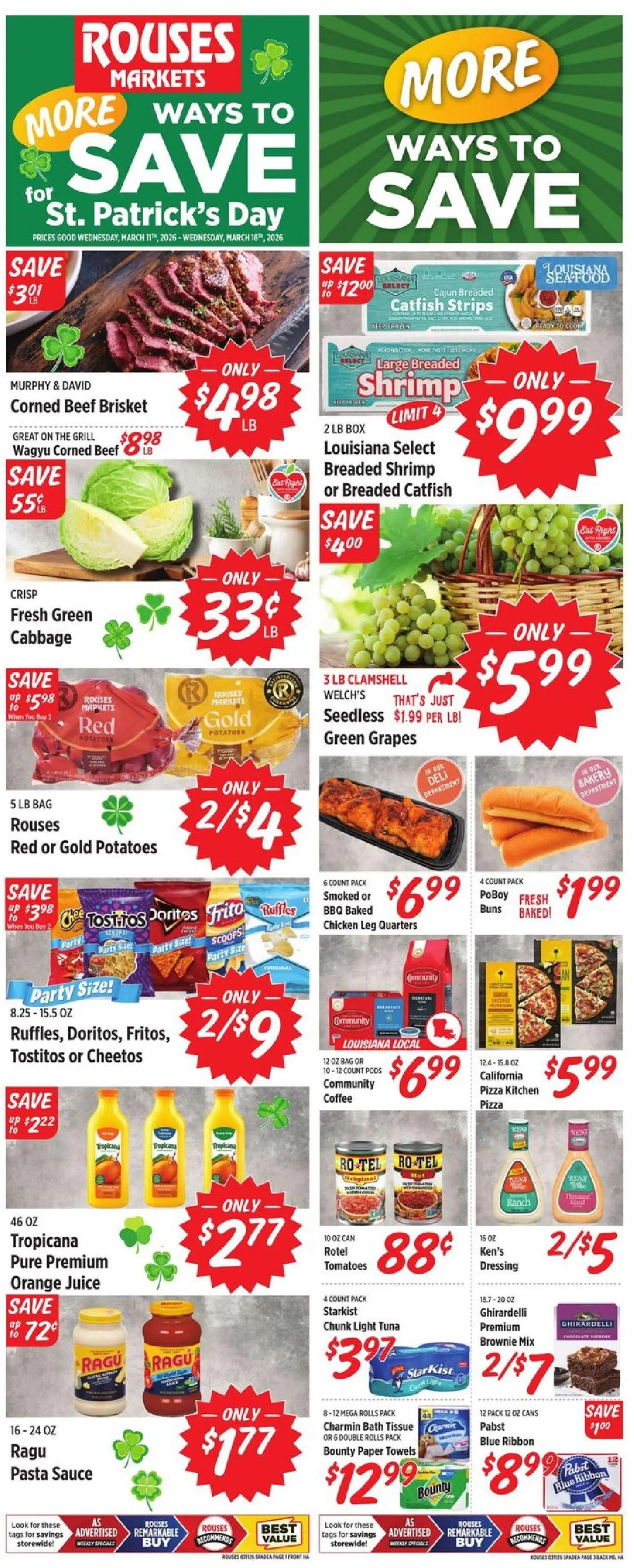 rouses - Rouses Weekly Ad - MS - 03/11 - 03/18 2026