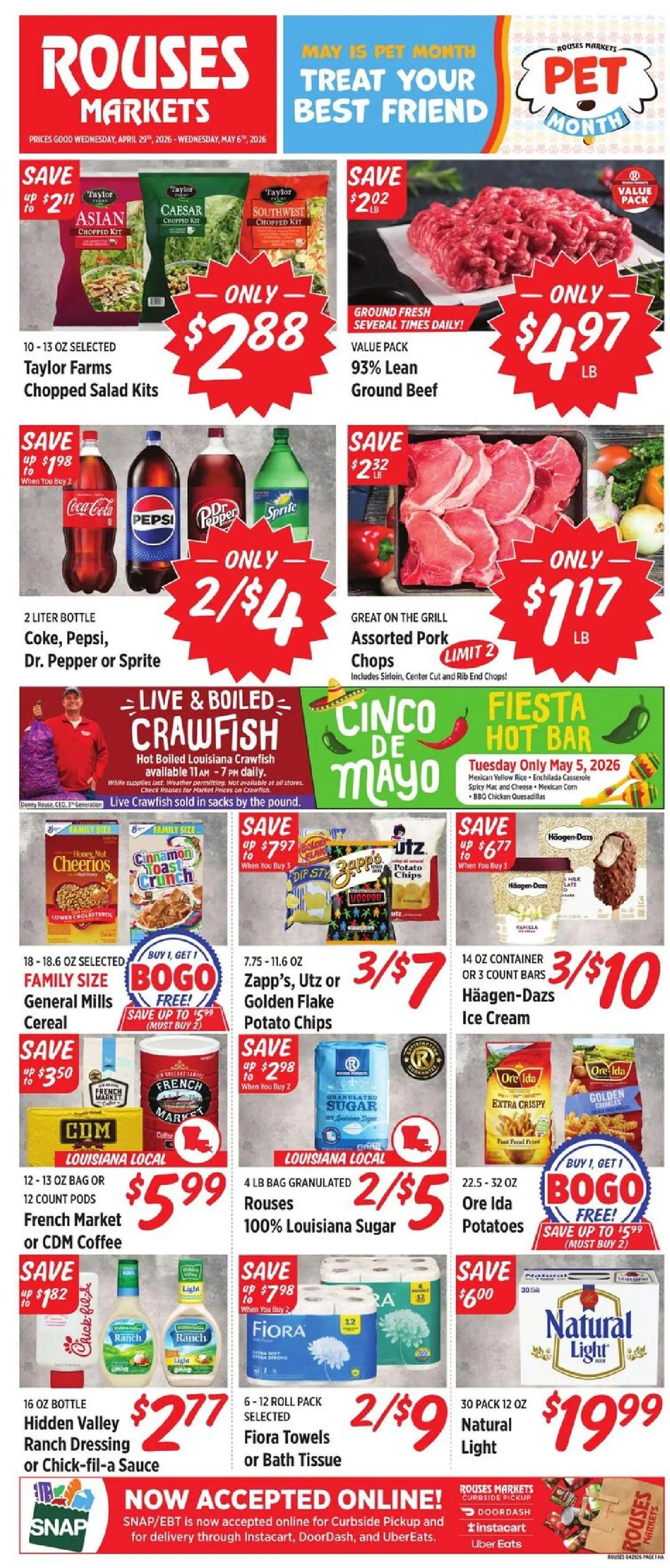 rouses - Rouses Weekly Ad - MS - 04/29 - 05/06 2026 - page: 1