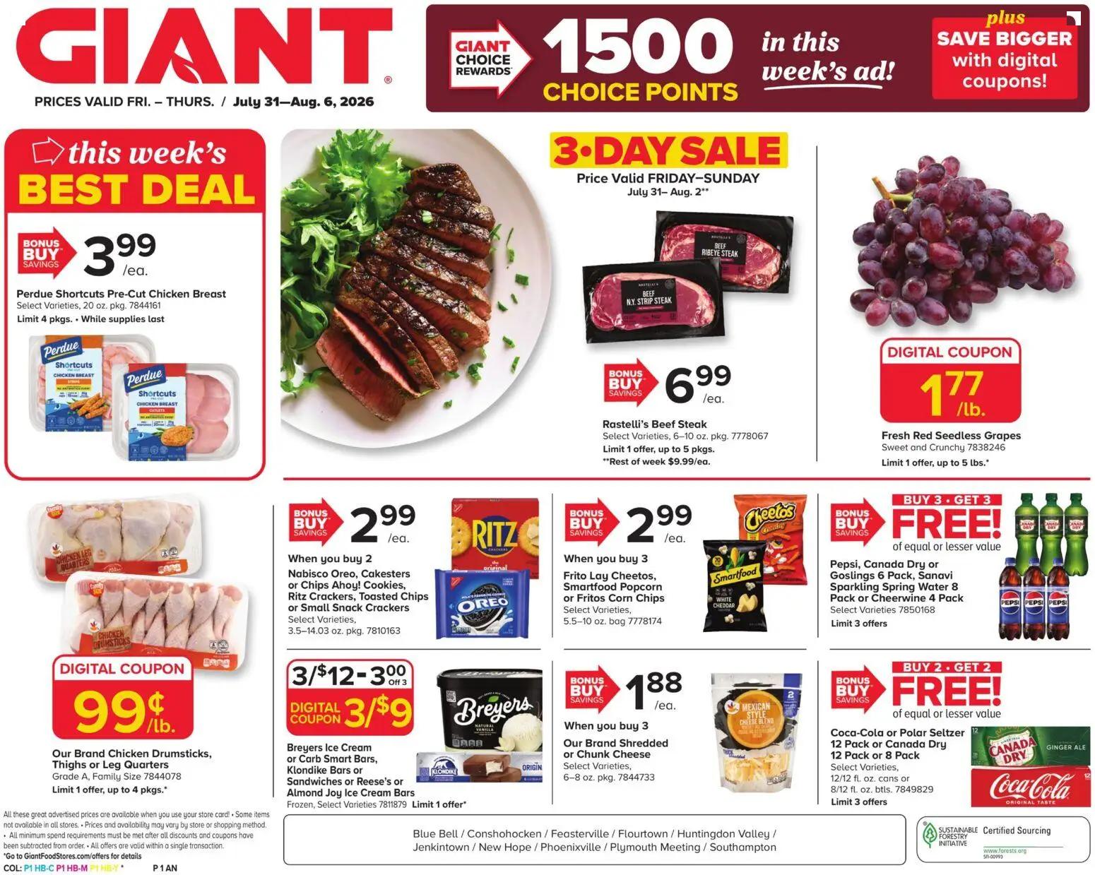 giant - Giant Weekly Ad - 07/31 - 08/06 2026