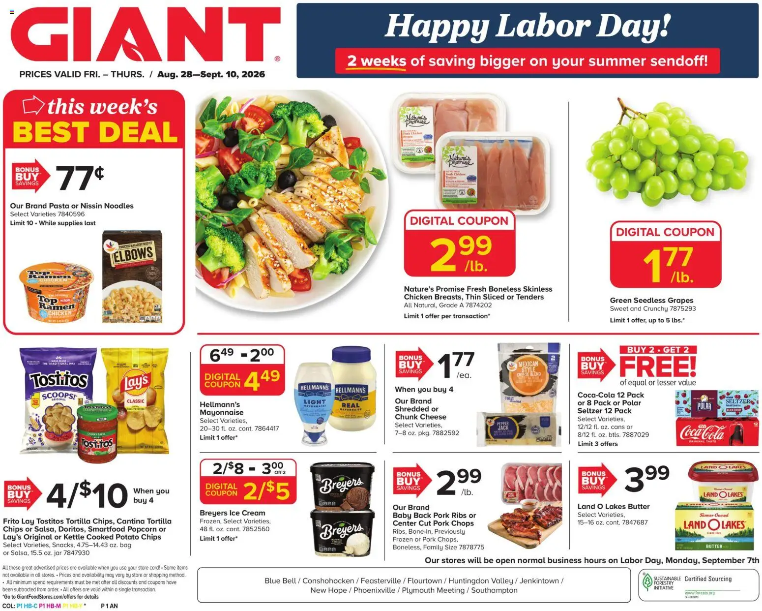 giant - Giant Weekly Ad - 08/28 - 09/10 2026
