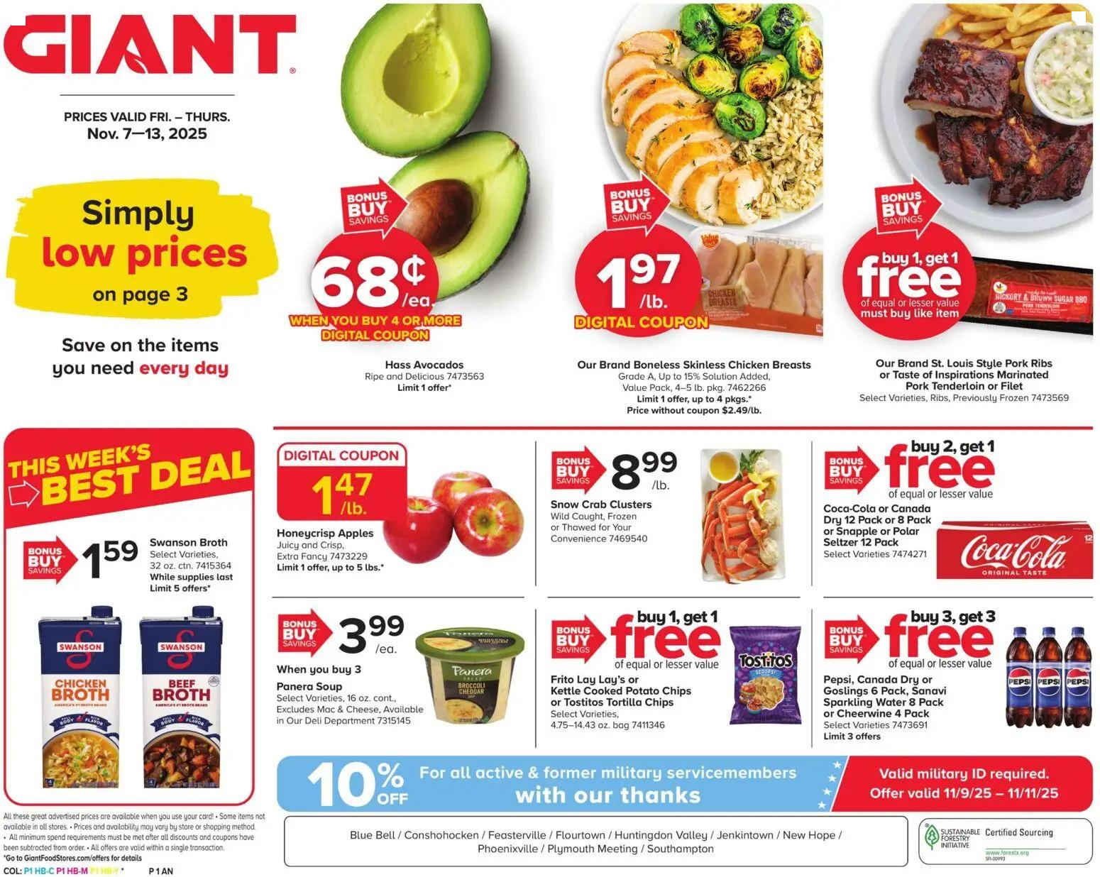 giant - Giant Weekly Ad - 11/07 - 11/13 2025