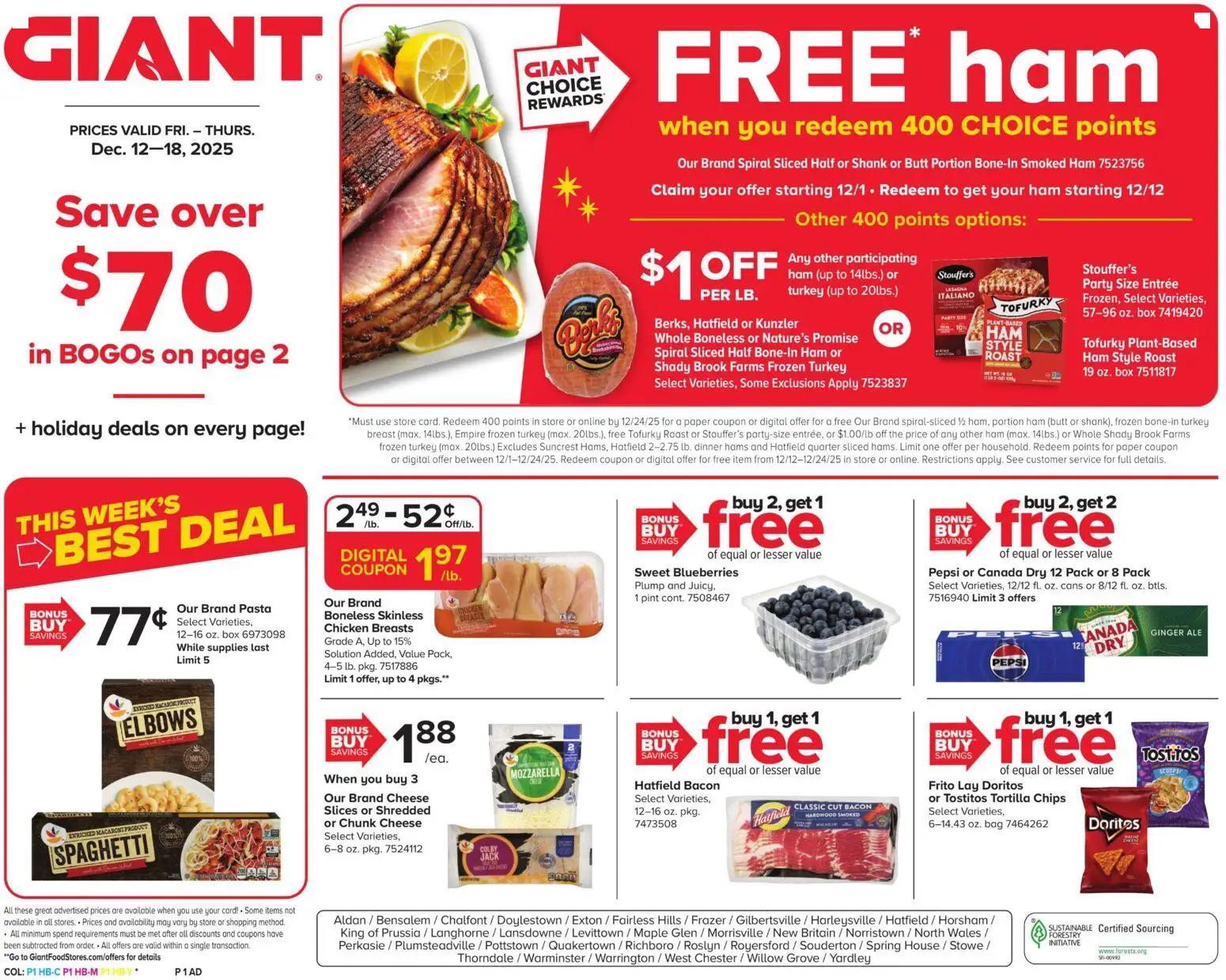giant - Giant Weekly Ad - 12/12 - 12/18 2025