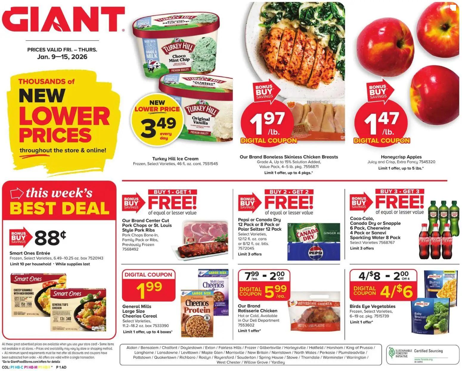 giant - Giant Weekly Ad - 01/09 - 01/15 2026