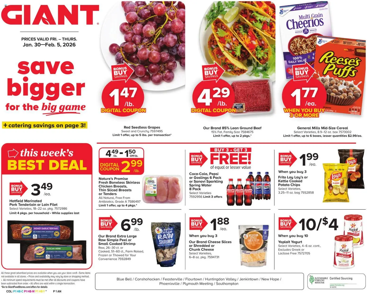 giant - Giant Weekly Ad - 01/30 - 02/05 2026 - page: 1