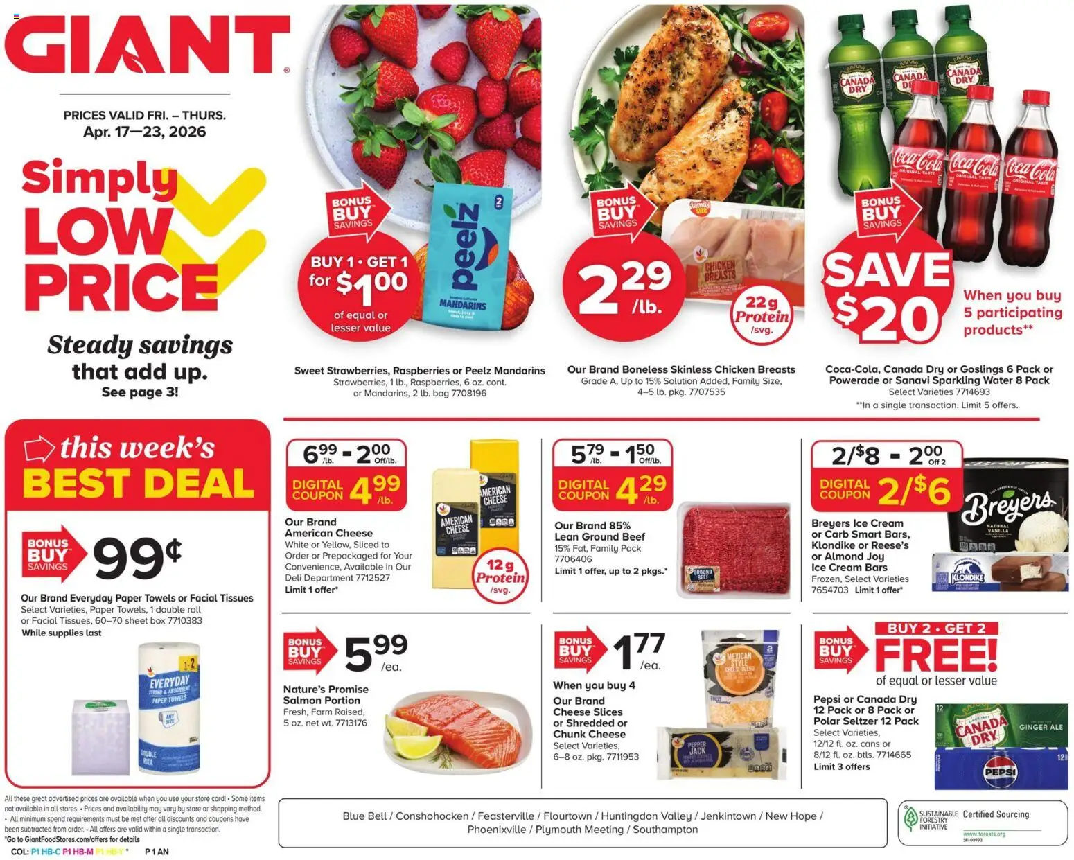 giant - Giant Weekly Ad - 04/17 - 04/23 2026