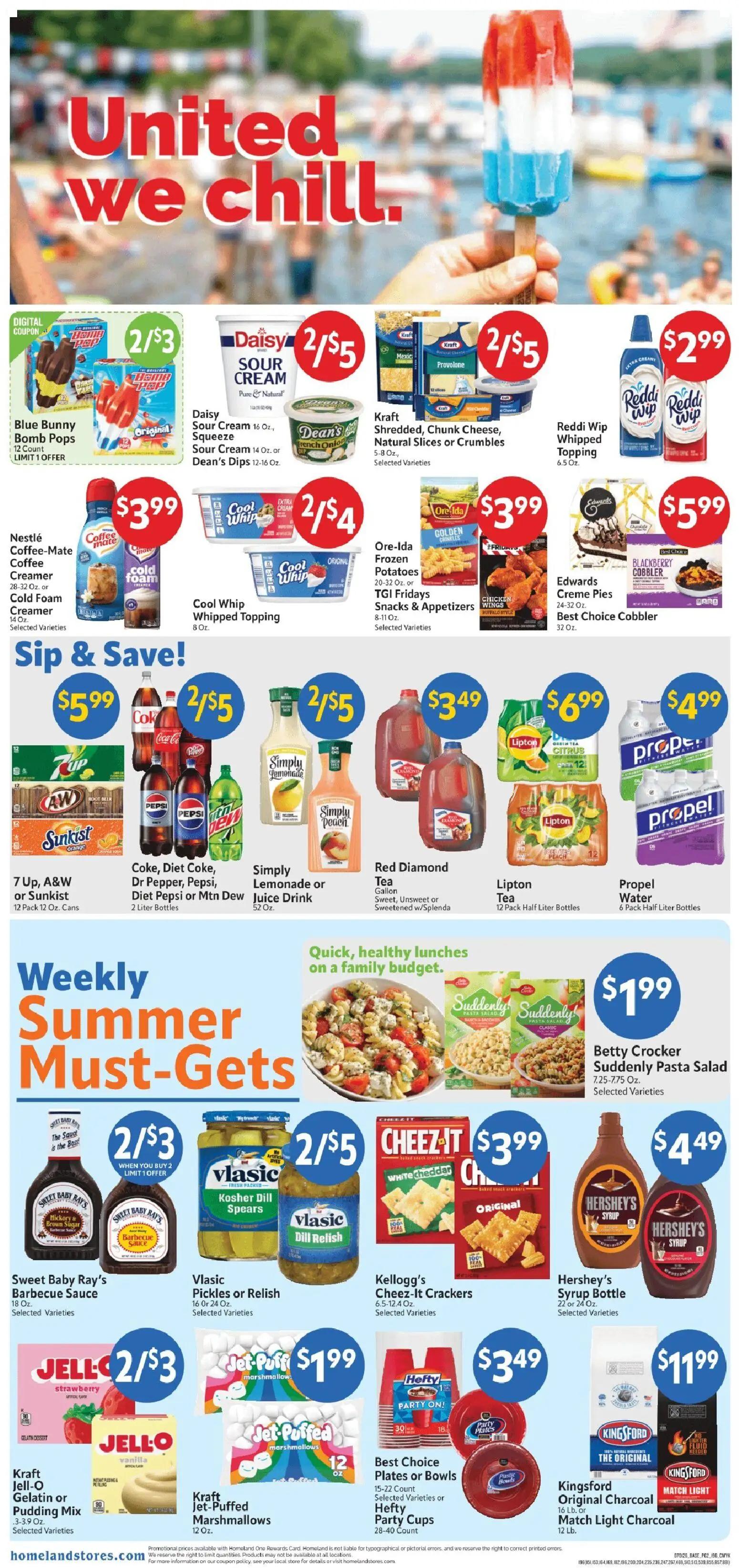 homeland - Homeland Weekly Ad - 07/01 - 07/07 2026 - page: 2