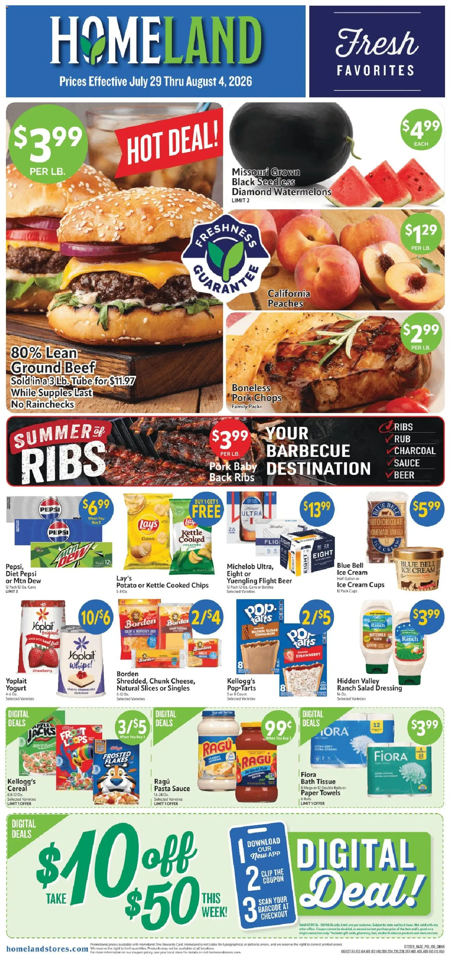 homeland - Homeland Weekly Ad - 07/29 - 08/04 2026