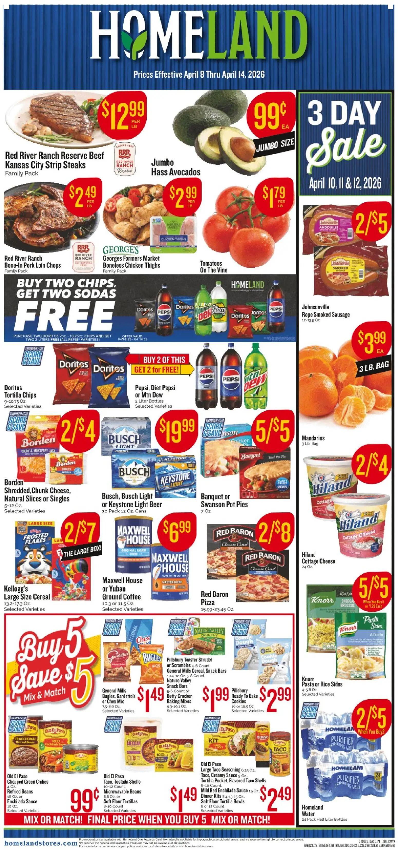 homeland - Homeland - Weekly Ad - 04/08 - 04/14 2026
