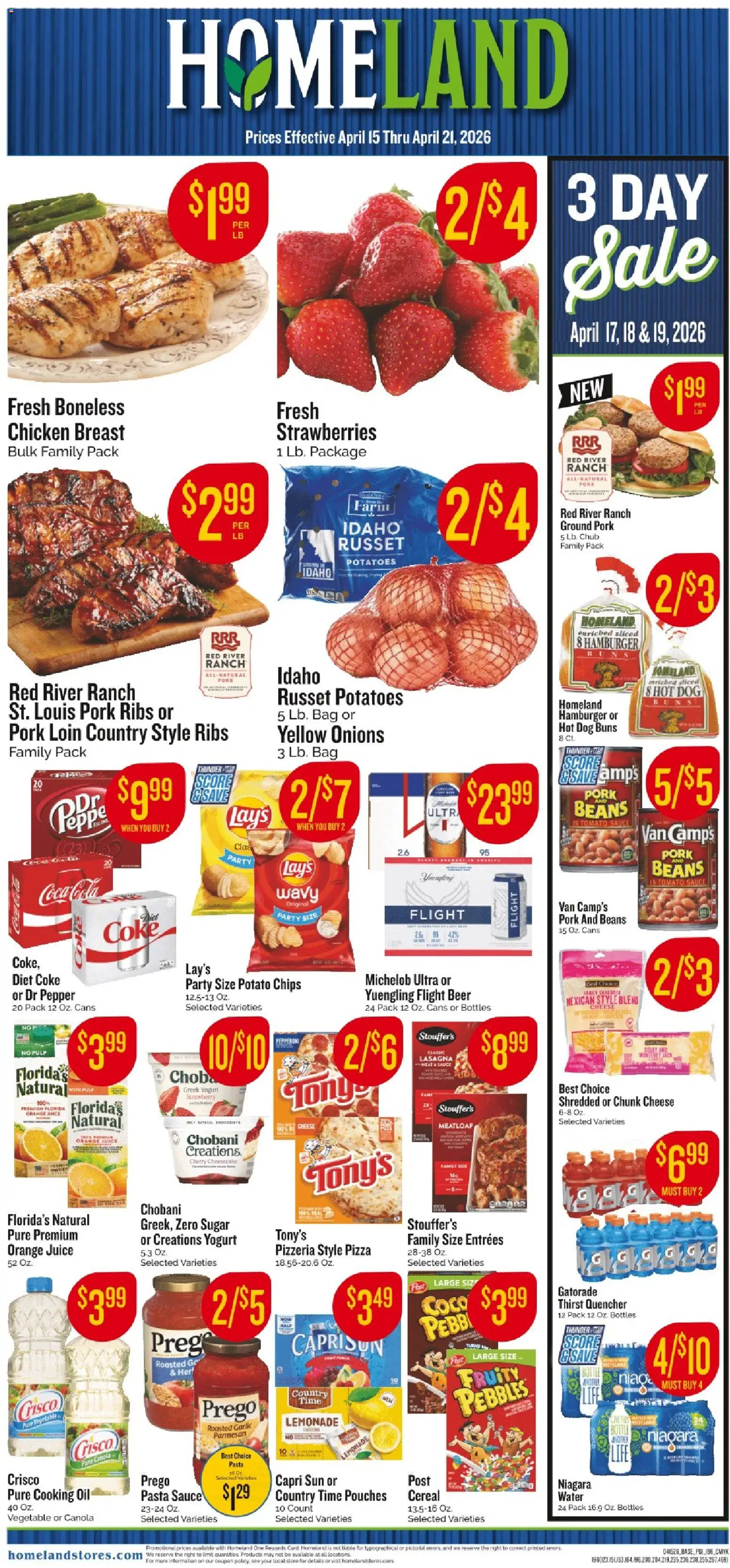 homeland - Homeland Weekly Ad - 04/15 - 04/21 2026