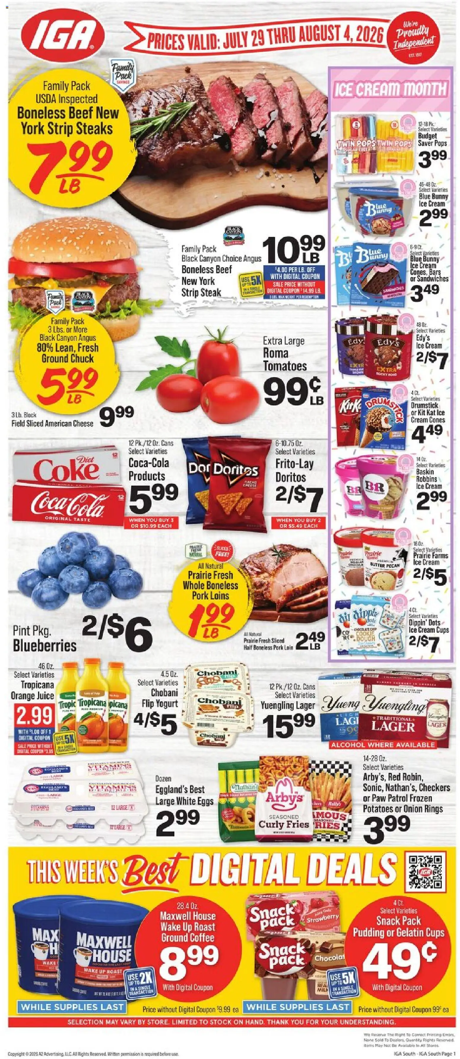 iga - IGA Weekly Ad - 07/29 - 08/04 2026