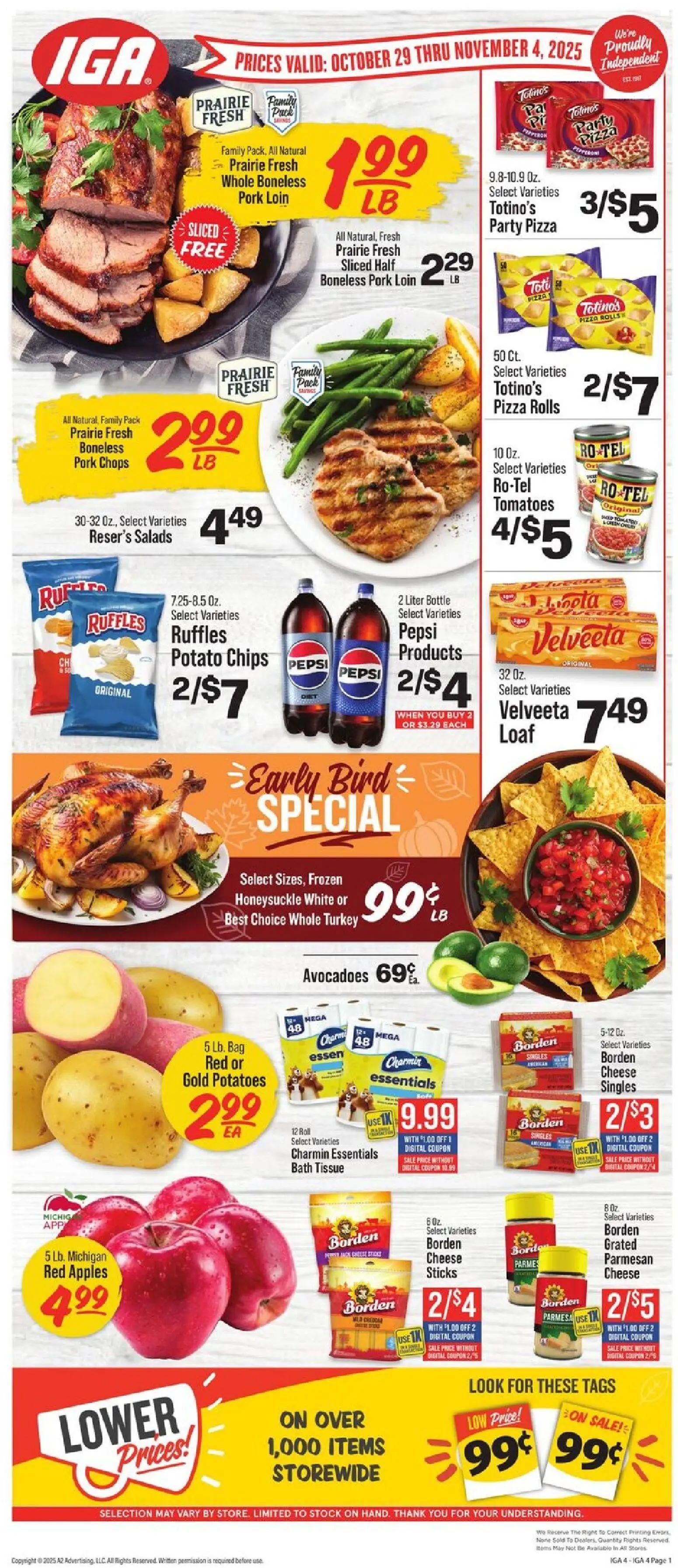 iga - IGA Weekly Ad - 10/29 - 11/04 2025