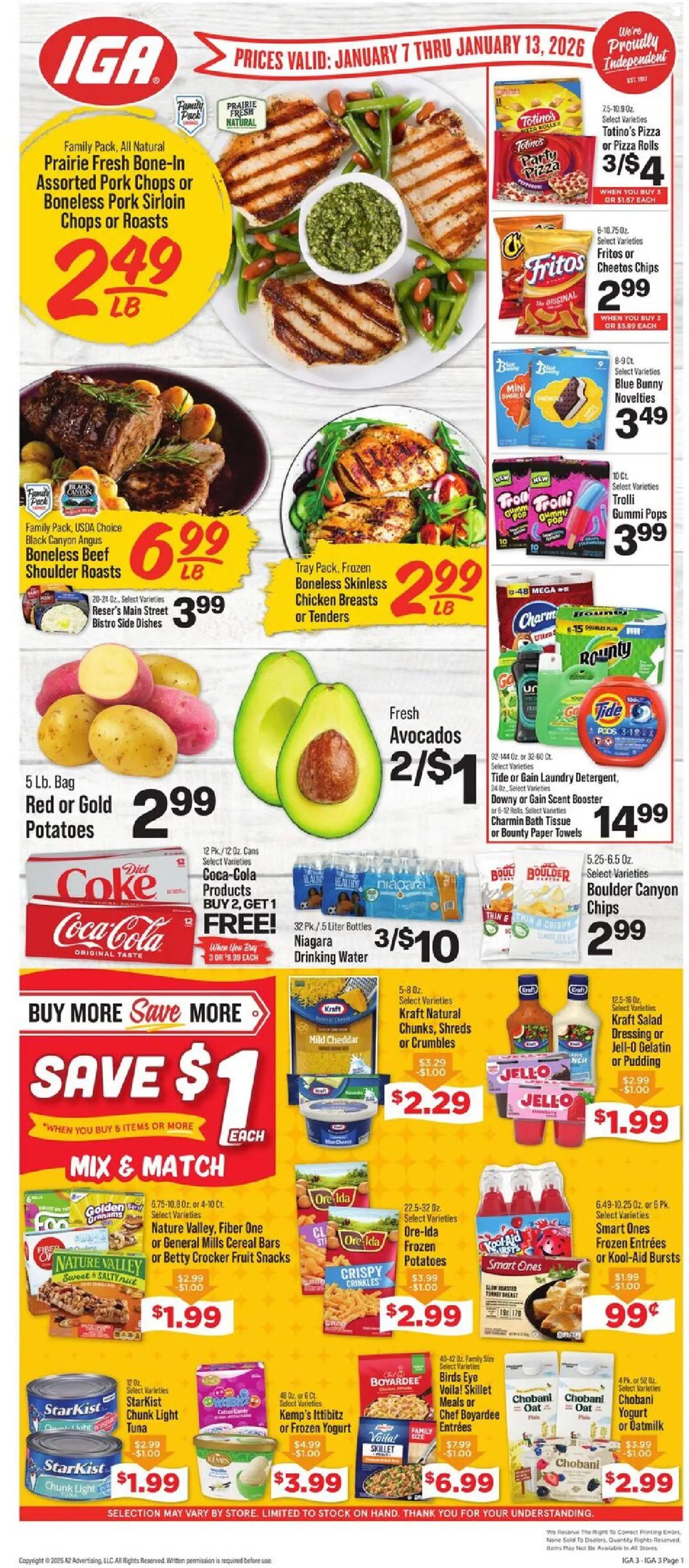 iga - IGA Weekly Ad - 01/07 - 01/13 2026