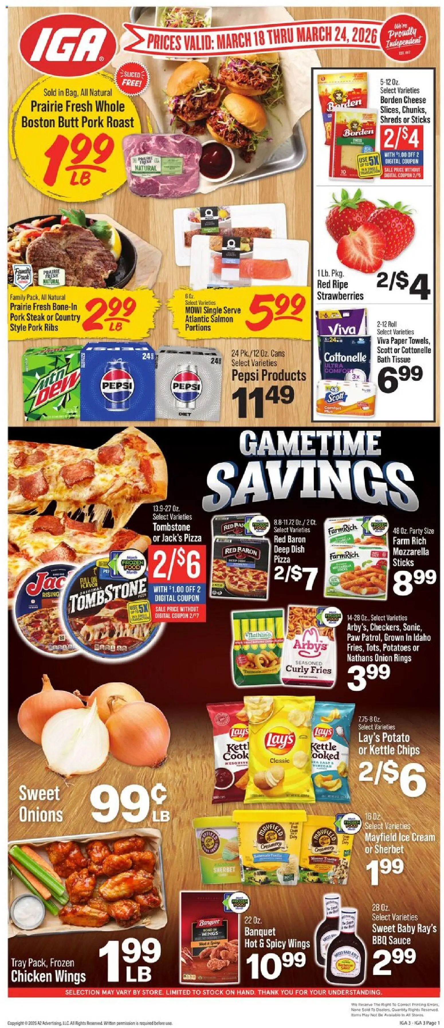 iga - IGA Weekly Ad - 03/18 - 03/24 2026 - page: 1