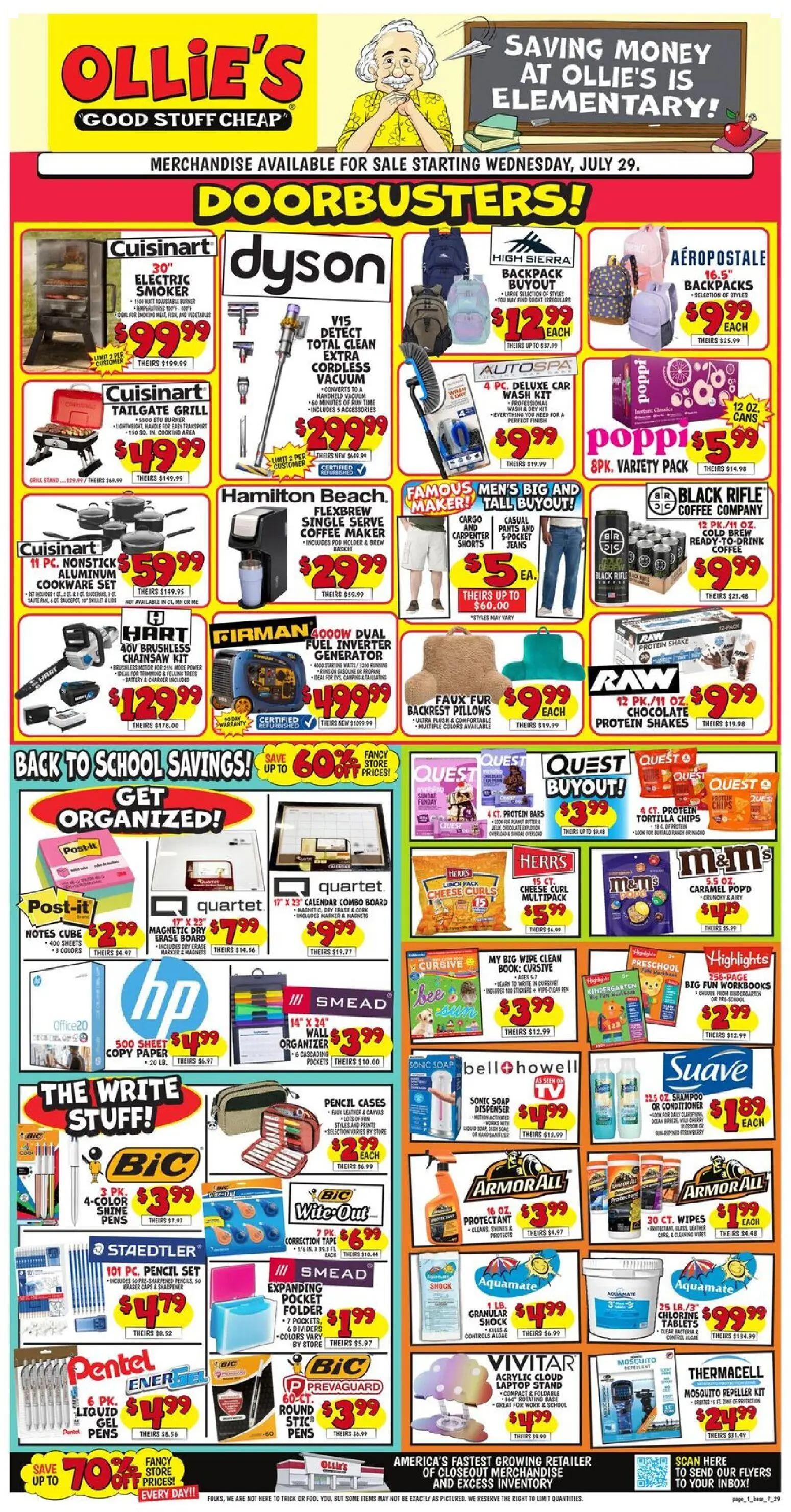 ollies - Ollie's Weekly Ad - 07/29 - 08/05 2026