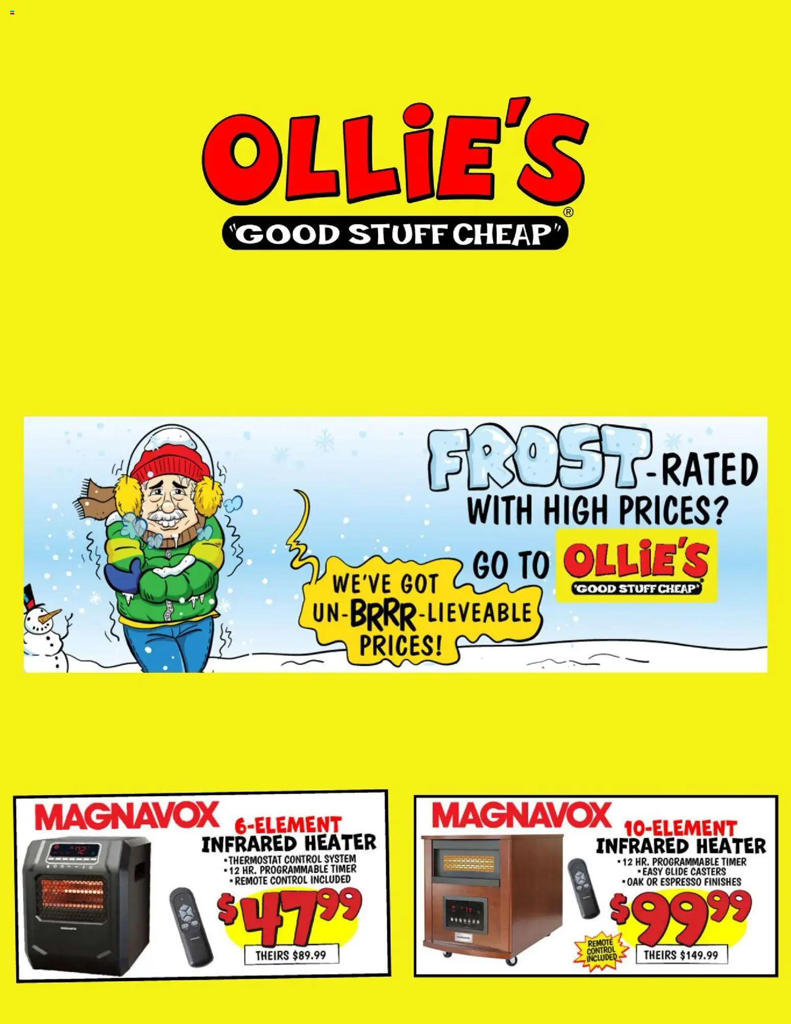 ollies - Ollie's Good Stuff Cheap - 01/24 - 01/28 2026