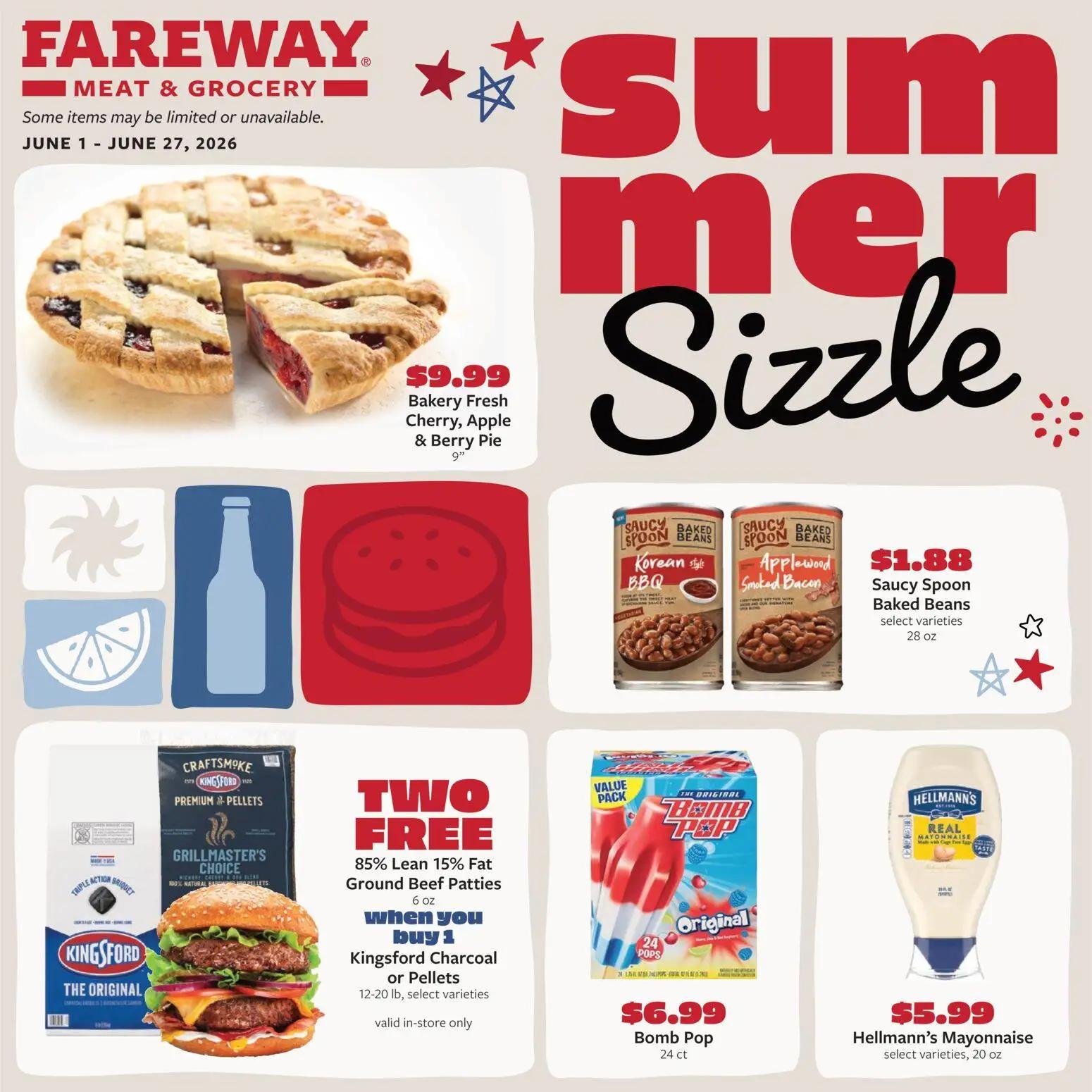 fareway - Fareway Monthly Ad - 06/01 - 06/27 2026 - page: 1