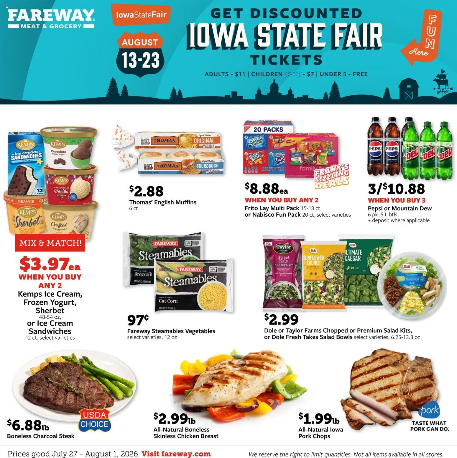 fareway - Fareway Weekly Ad - 07/27 - 08/01 2026