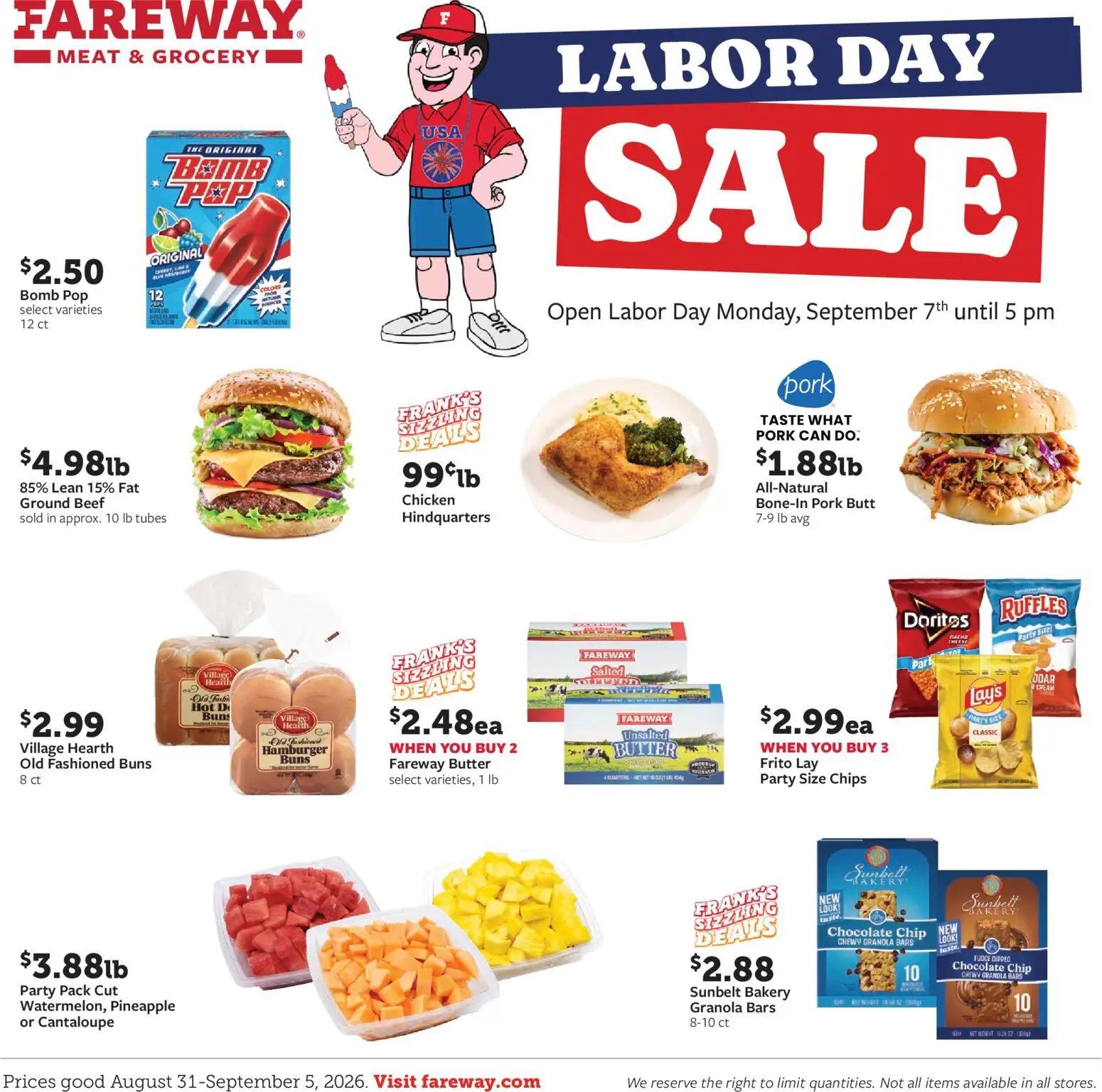 fareway - Fareway Weekly Ad - 08/31 - 09/05 2026