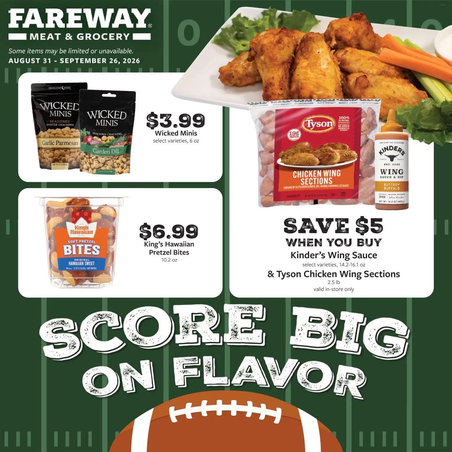 fareway - Fareway Monthly Ad - 08/31 - 09/26 2026 - page: 1