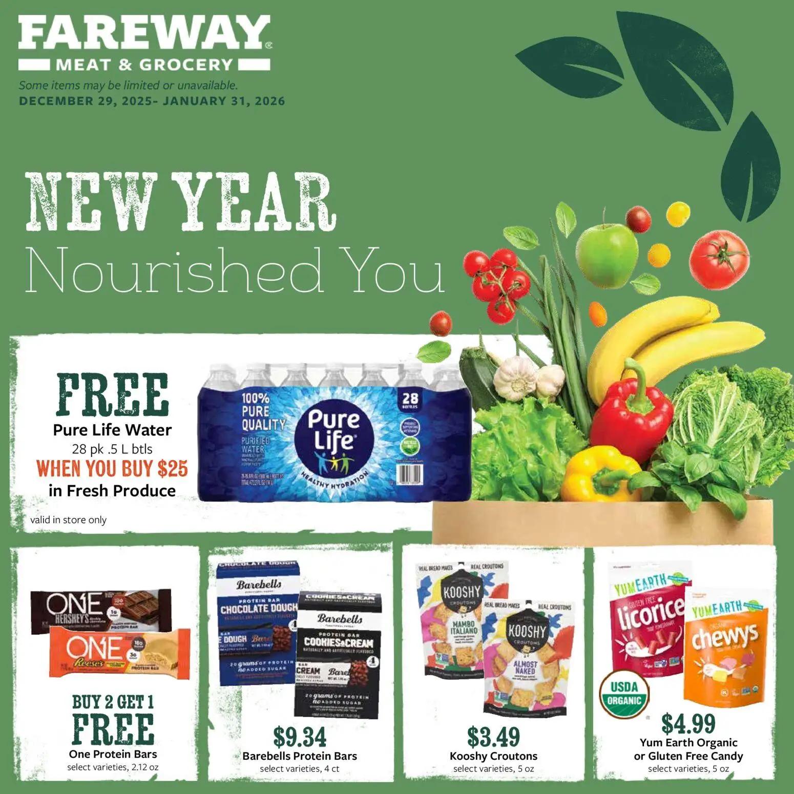 fareway - Fareway Monthly Ad - 12/29/2025 - 01/31/2026 2026