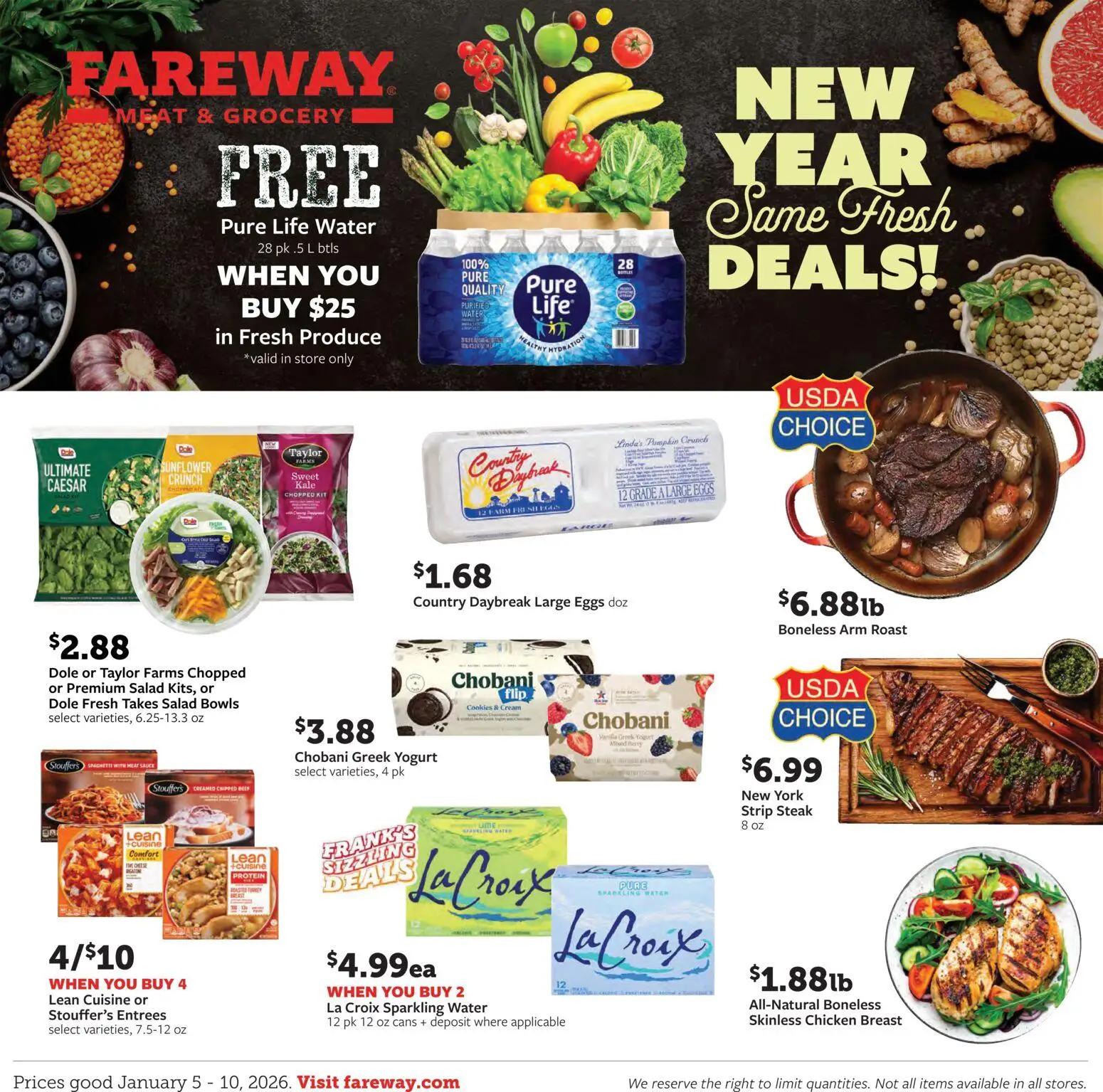 fareway - Fareway Weekly Ad - 01/05 - 01/10 2026