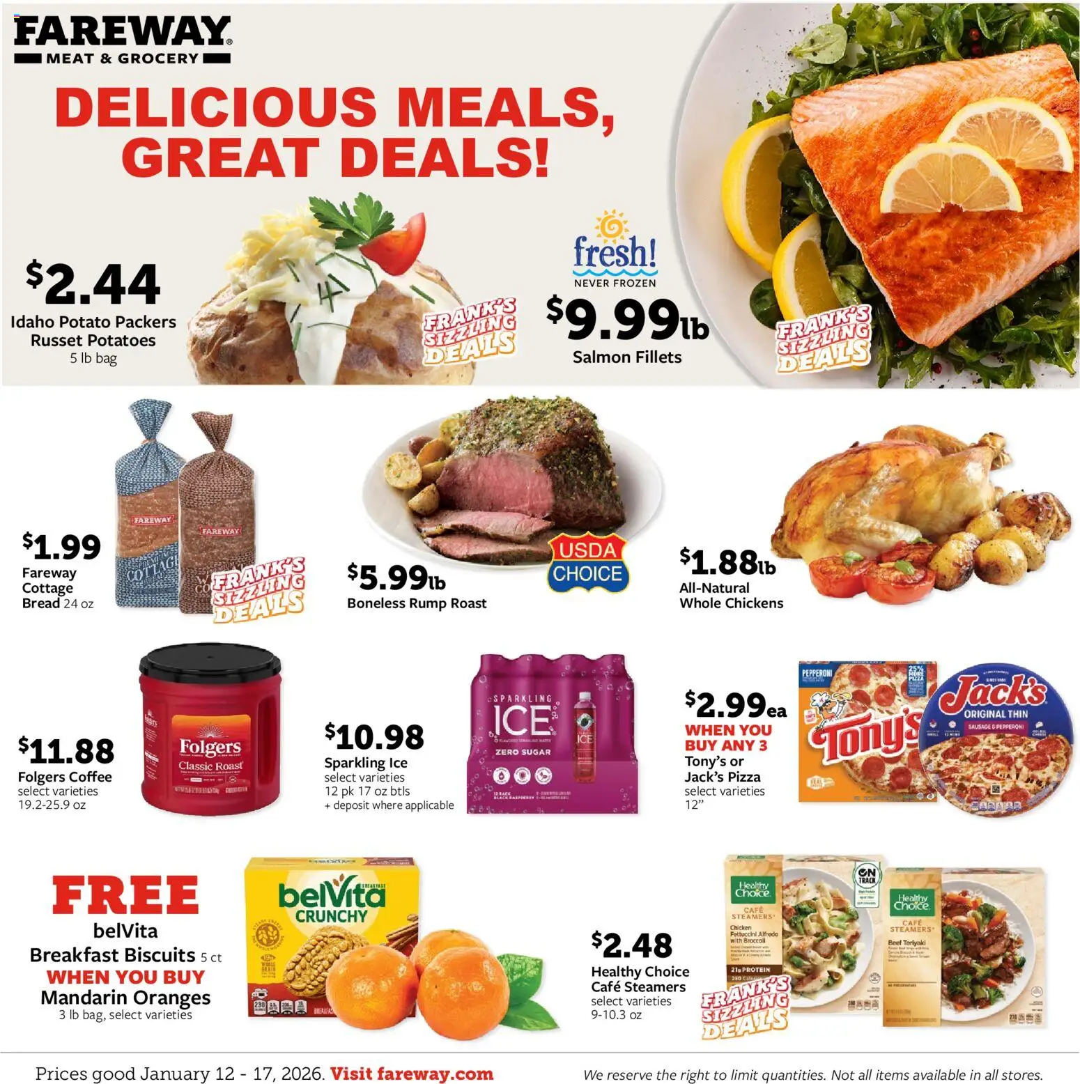 fareway - Fareway Weekly Ad - 01/12 - 01/17 2026 - page: 1