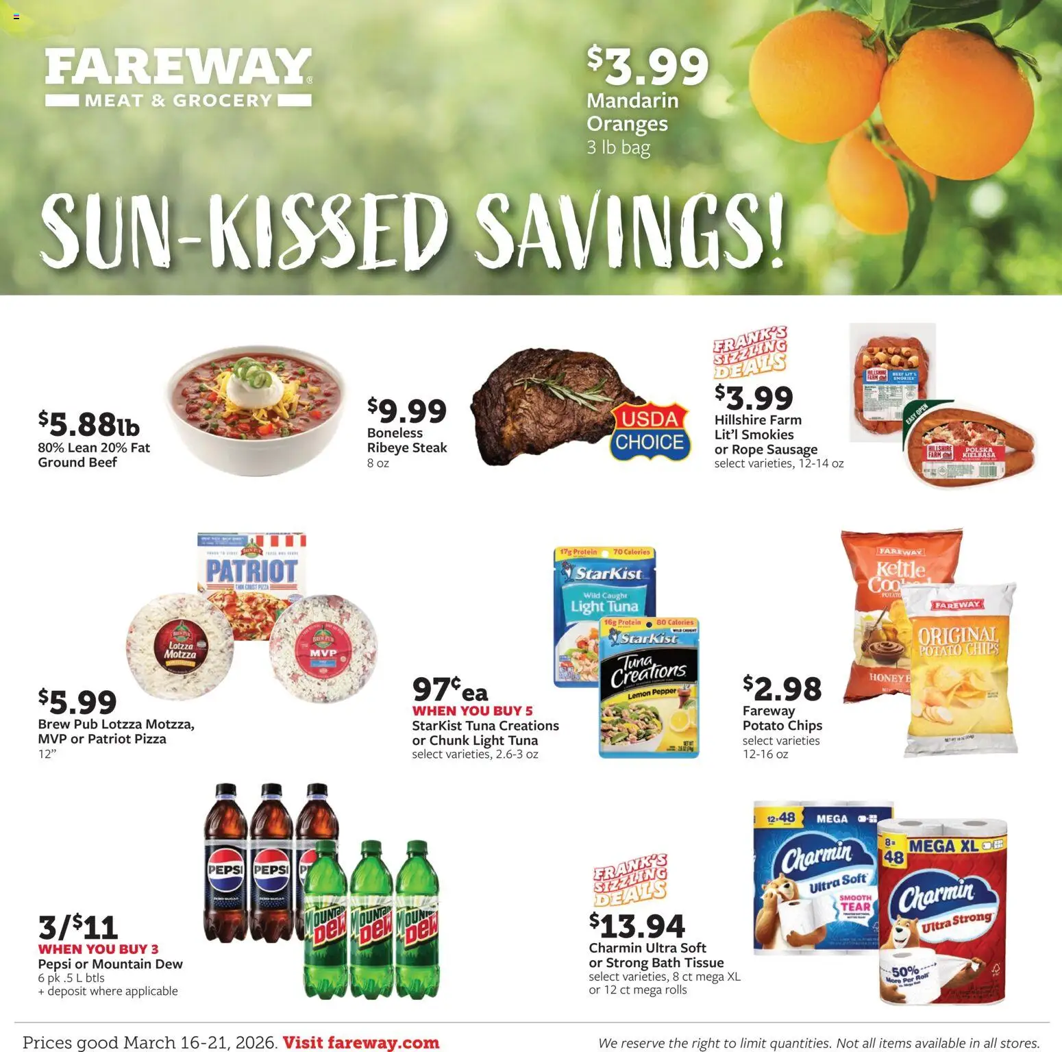 fareway - Fareway Weekly Ad - 03/16 - 03/21 2026