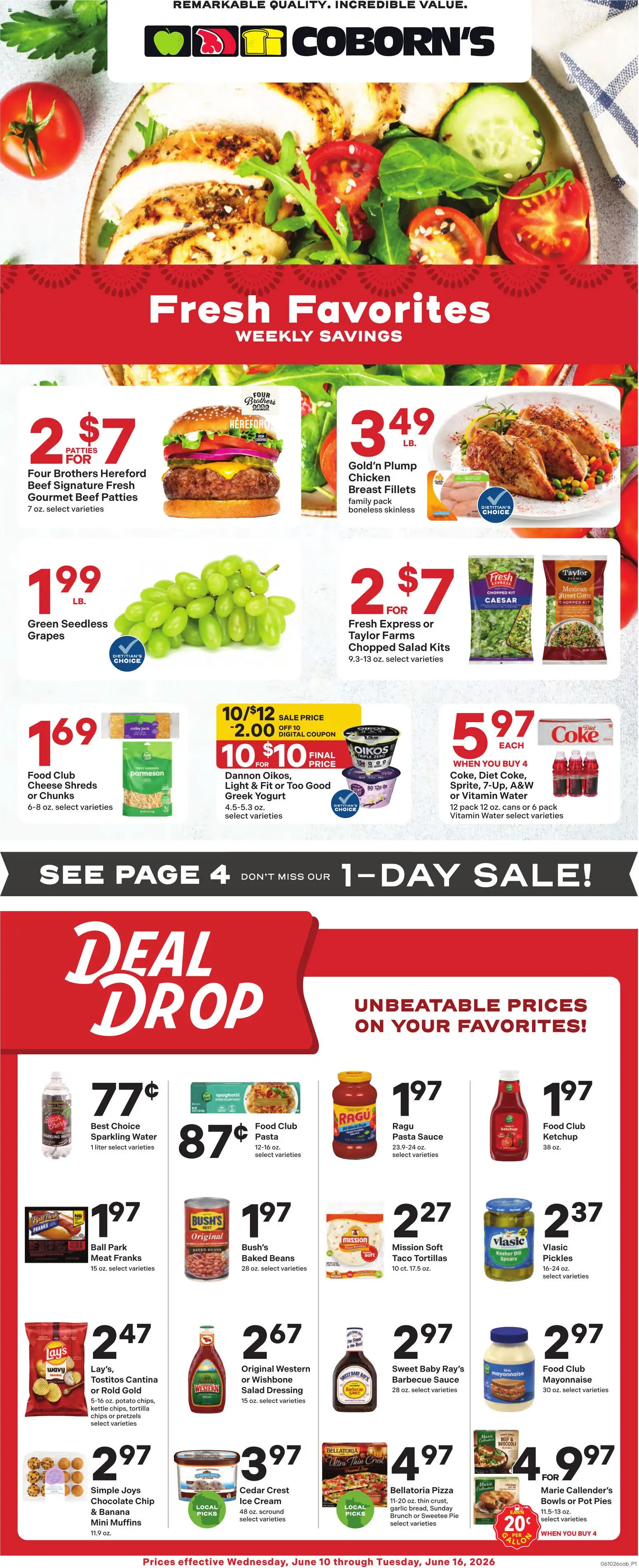 coborns - Coborn's Weekly Ad - 06/10 - 06/16 2026 - page: 1