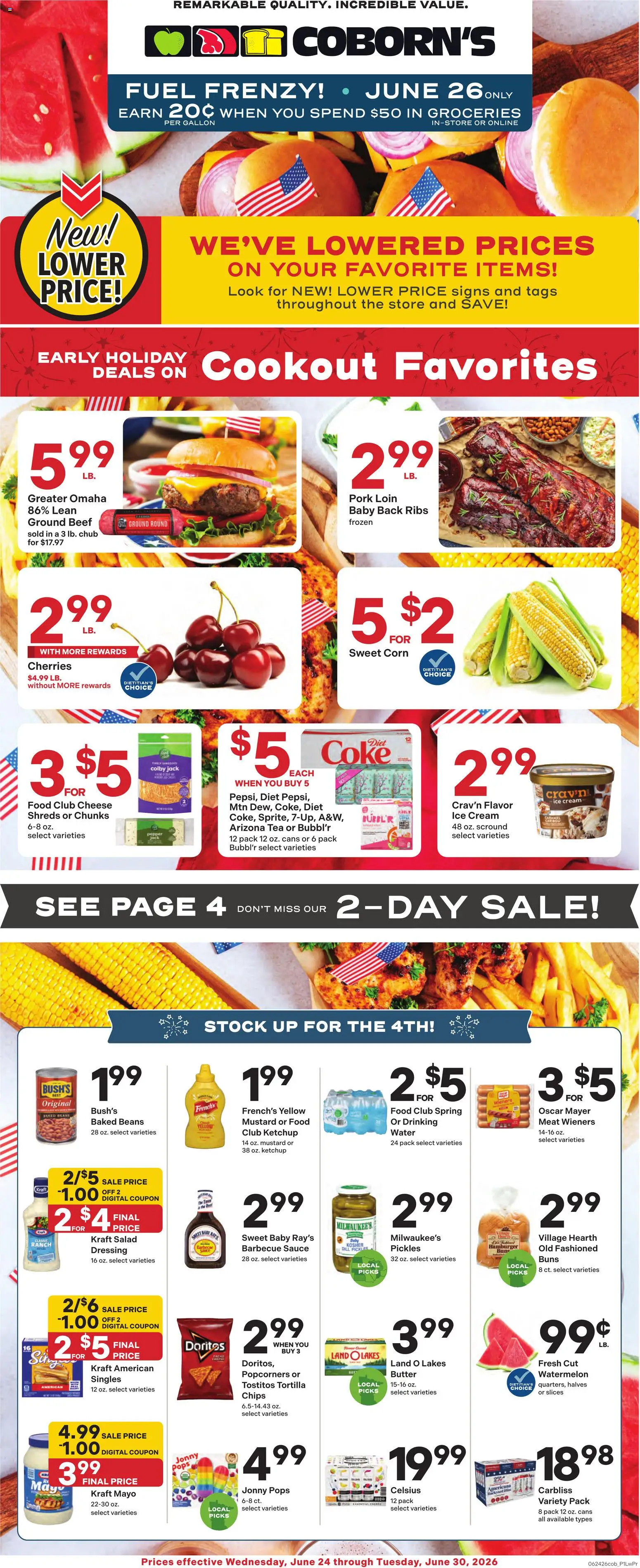 coborns - Coborn's Weekly Ad - 06/24 - 06/30 2026 - page: 1