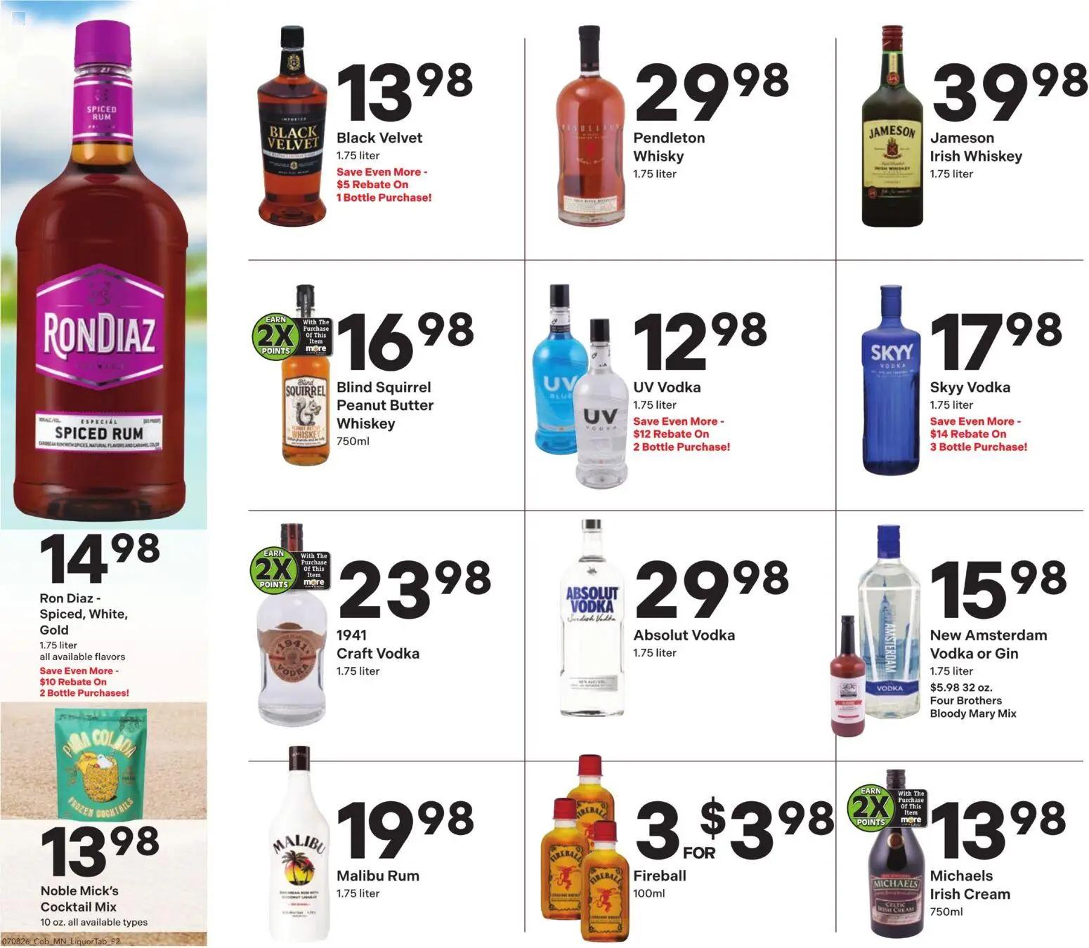 coborns - Coborn's Liquor Sale - 07/08 - 07/28 2026 - page: 2