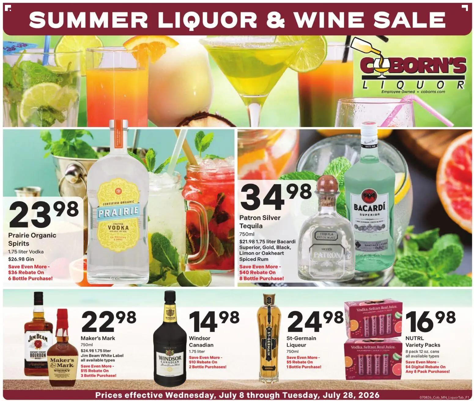 coborns - Coborn's Liquor Sale - 07/08 - 07/28 2026