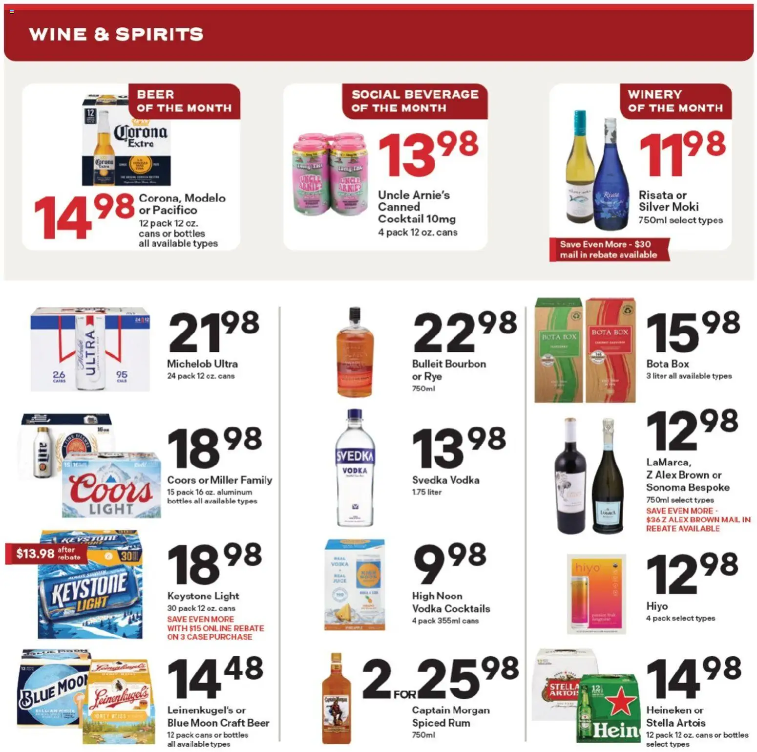 coborns - Coborn's Alcohol Ad - 08/05 - 08/11 2026 - page: 1