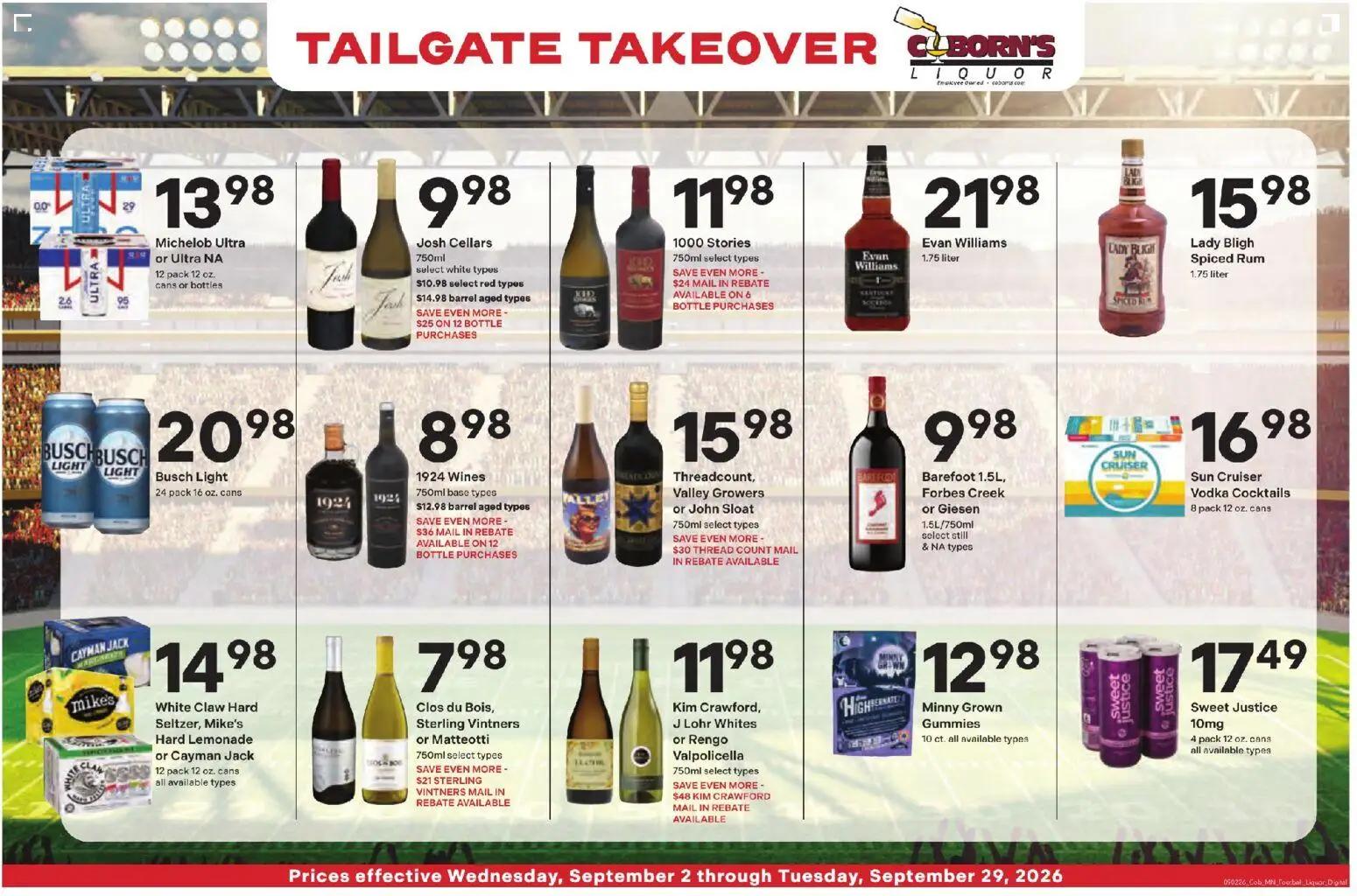coborns - Coborn's Liquor Ad - 09/16 - 09/22 2026 - page: 3