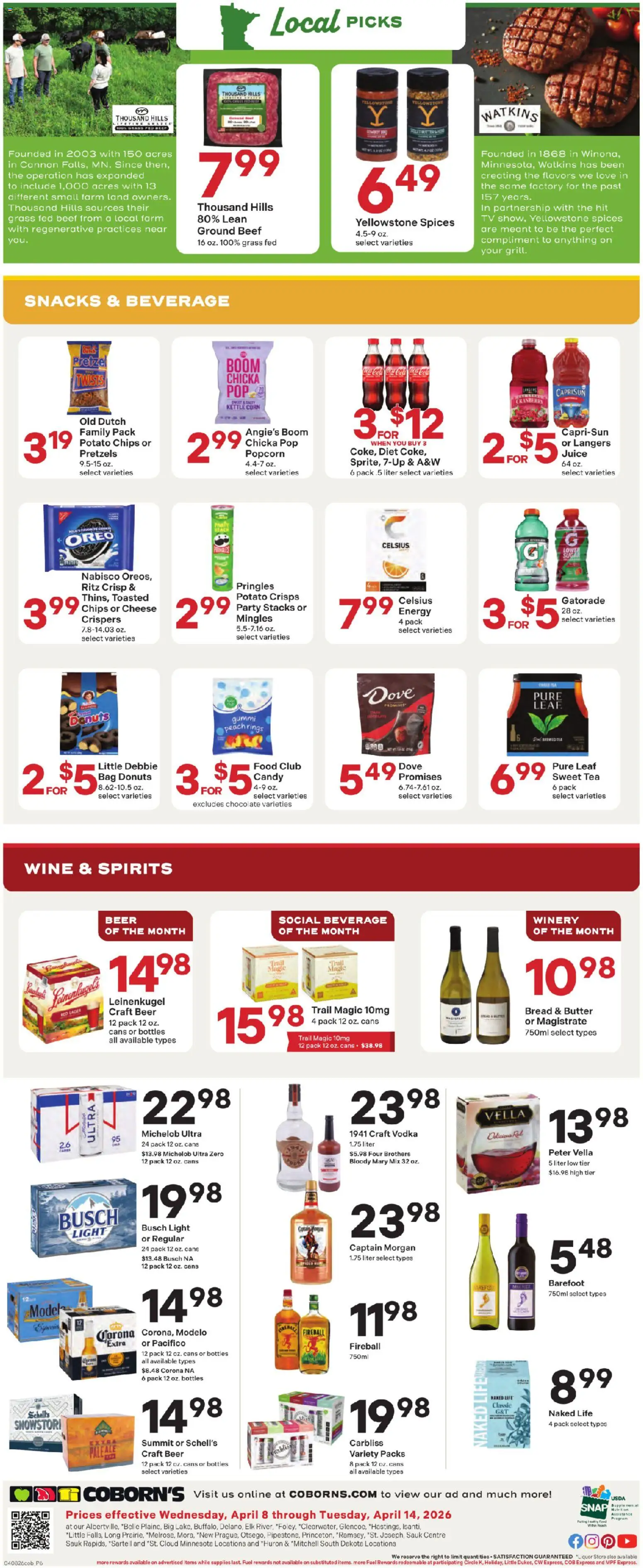 coborns - Coborn's Weekly Ad - 04/08 - 04/14 2026 - page: 6