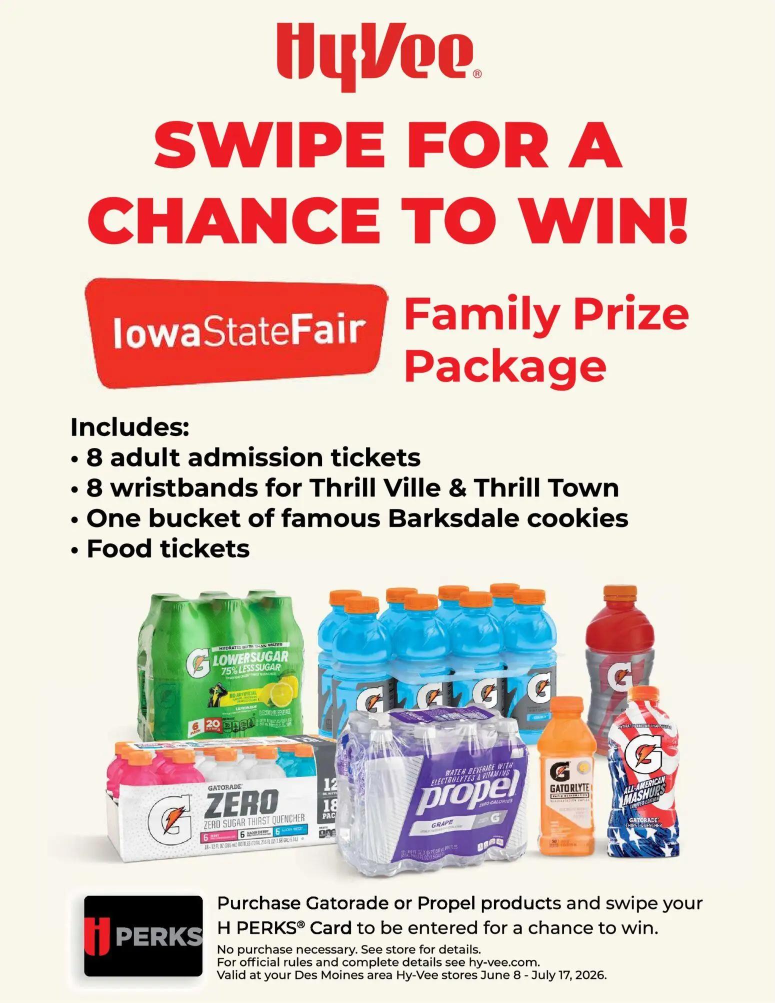 hyvee - HyVee Swipe for a Chance to Win! - 06/08 - 07/16 2026