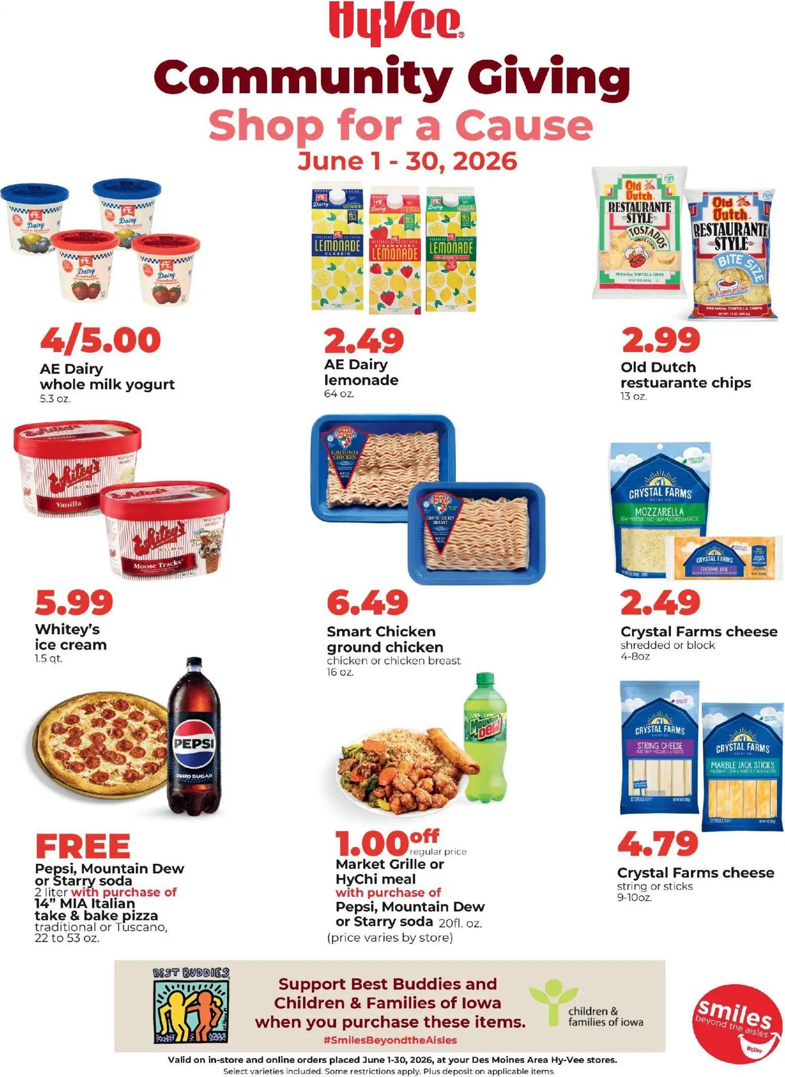 hyvee - HyVee Community Giving - 06/01 - 06/30 2026