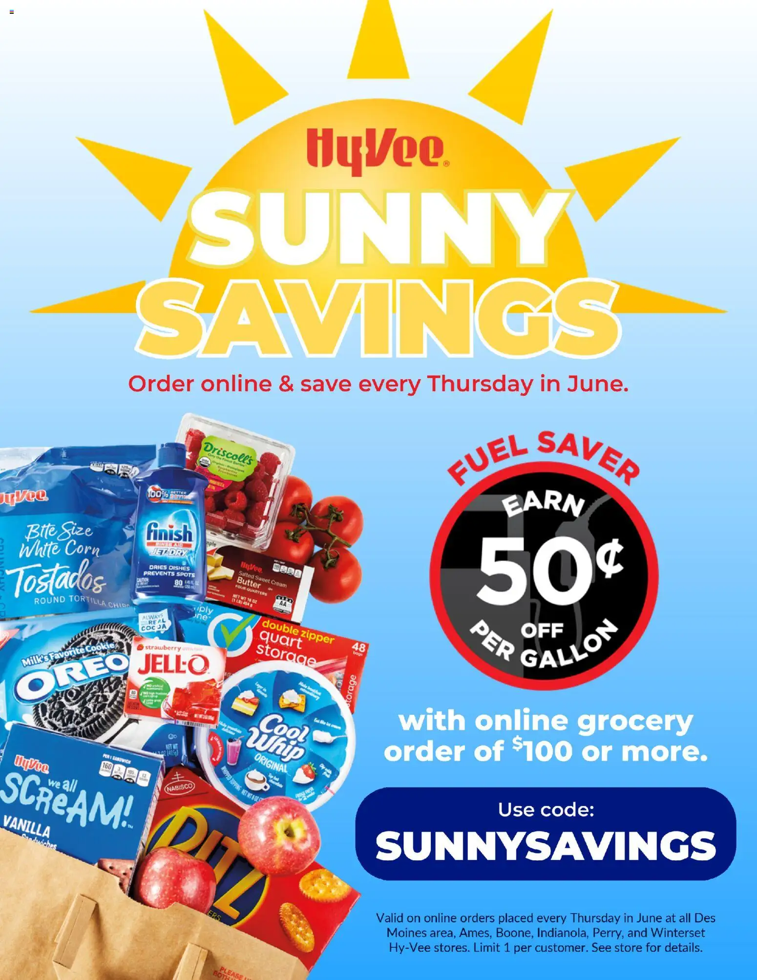 hyvee - HyVee Sunny Savings - 06/01 - 06/30 2026