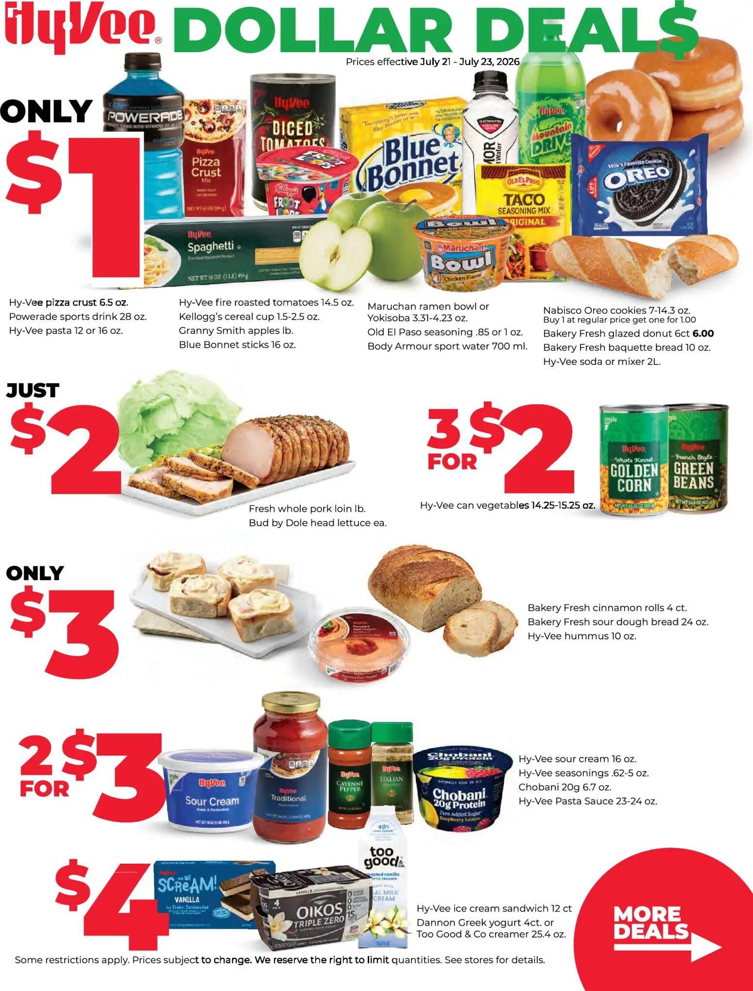 hyvee - HyVee 3-Day Sale - 07/21 - 07/23 2026