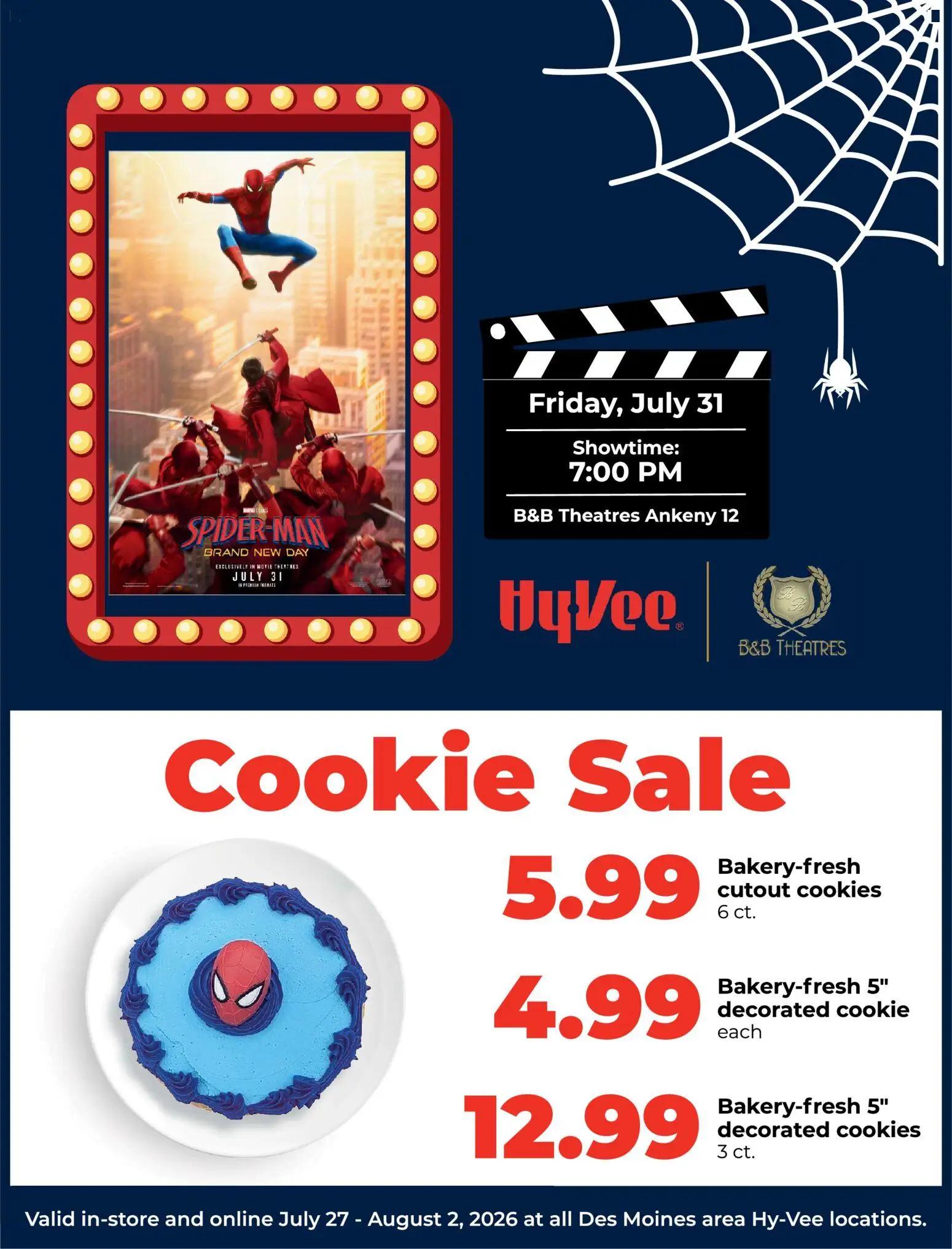 hyvee - HyVee Cookie Sale - 07/27 - 08/02 2026