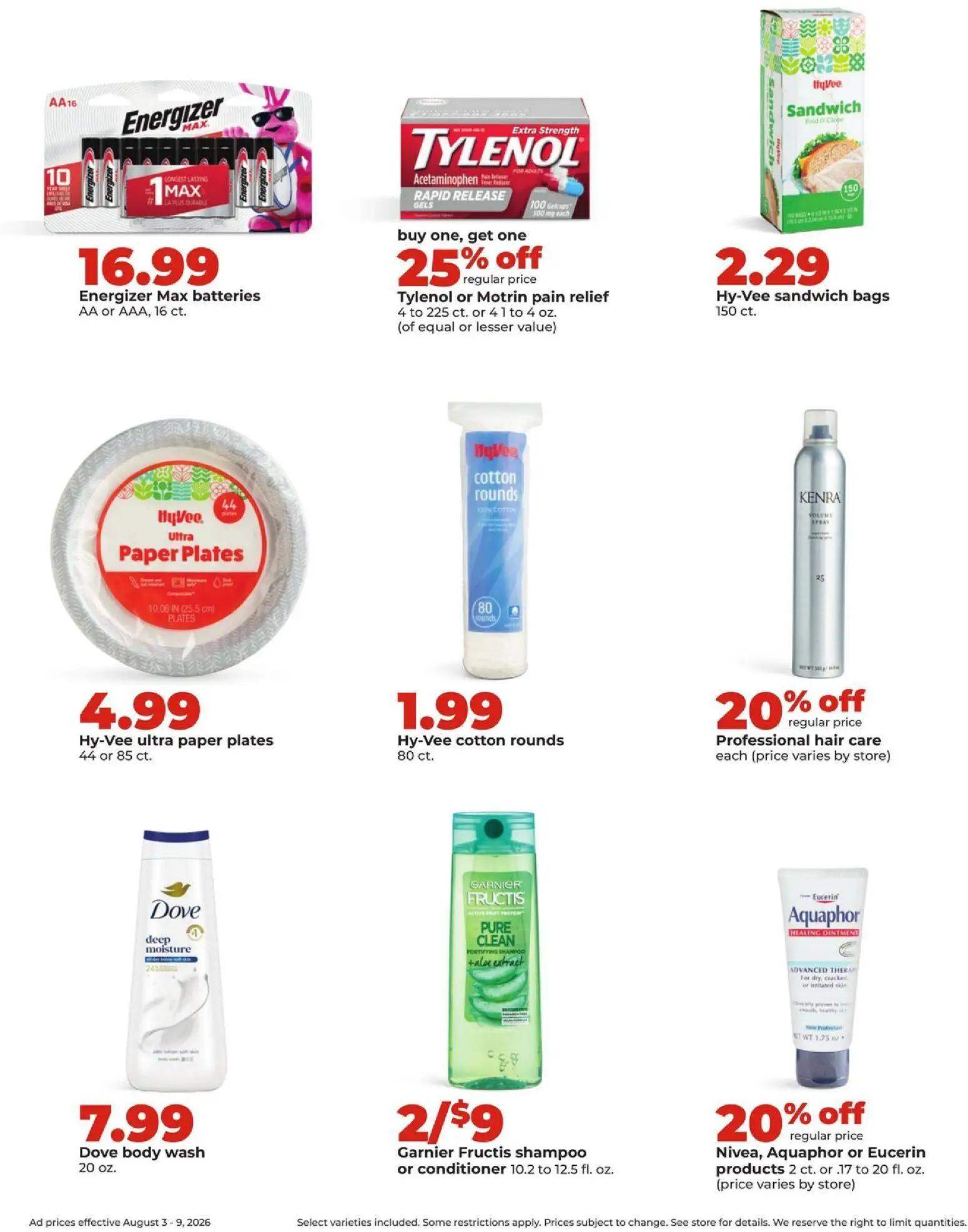 hyvee - HyVee Weekly Ad - 08/03 - 08/09 2026 - page: 33