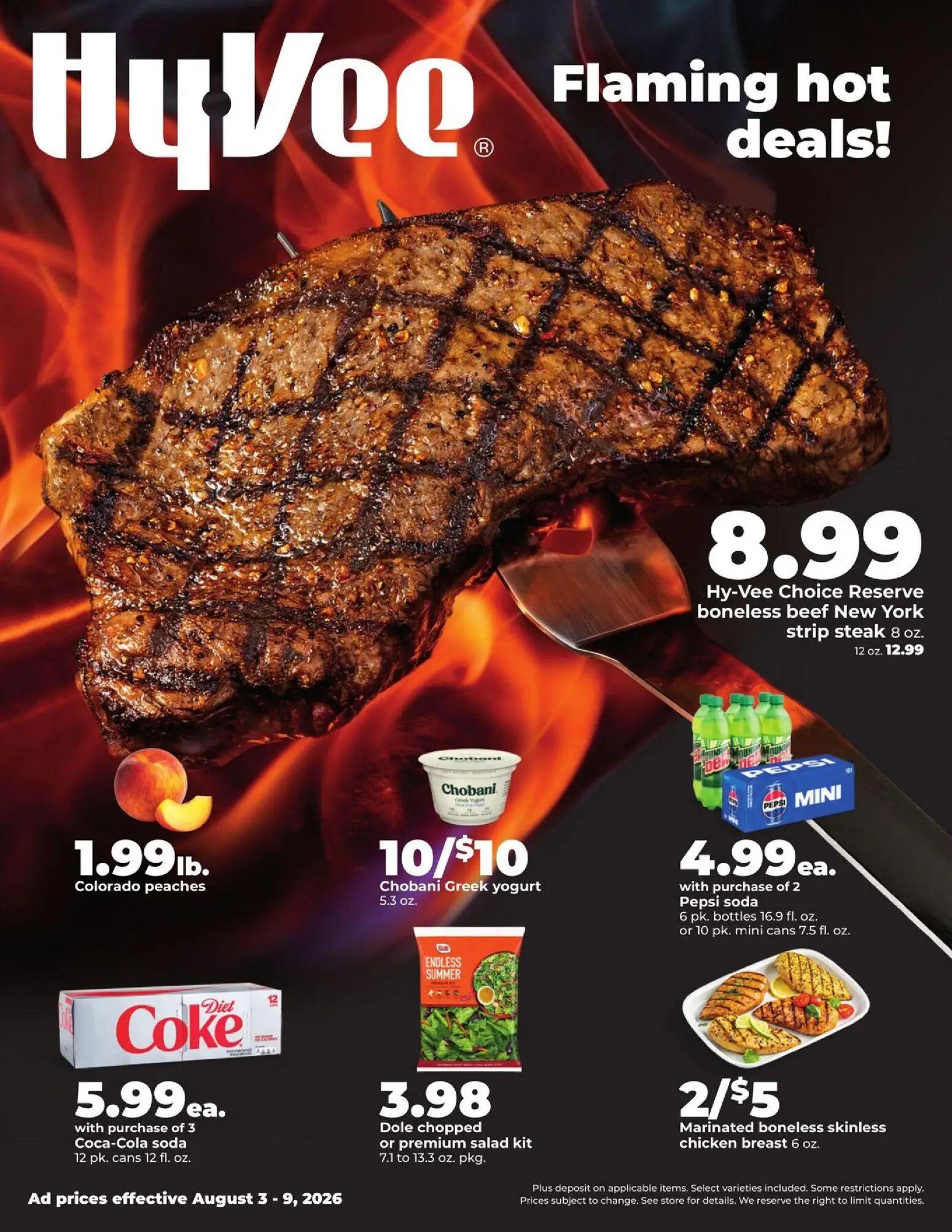 hyvee - HyVee Weekly Ad - 08/03 - 08/09 2026 - page: 1