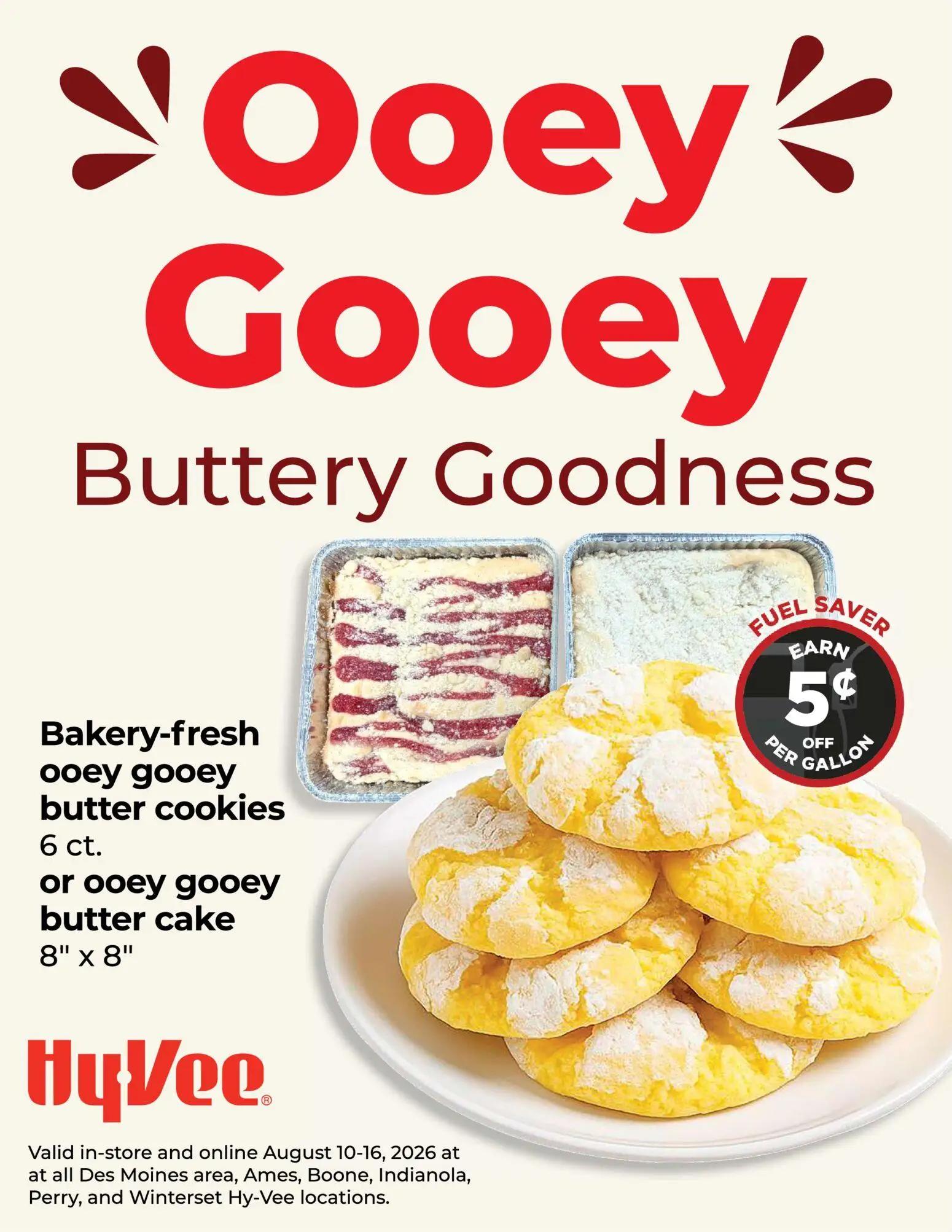 hyvee - HyVee Ooey Gooey - Buttery Goodness Sale - 08/10 - 08/16 2026