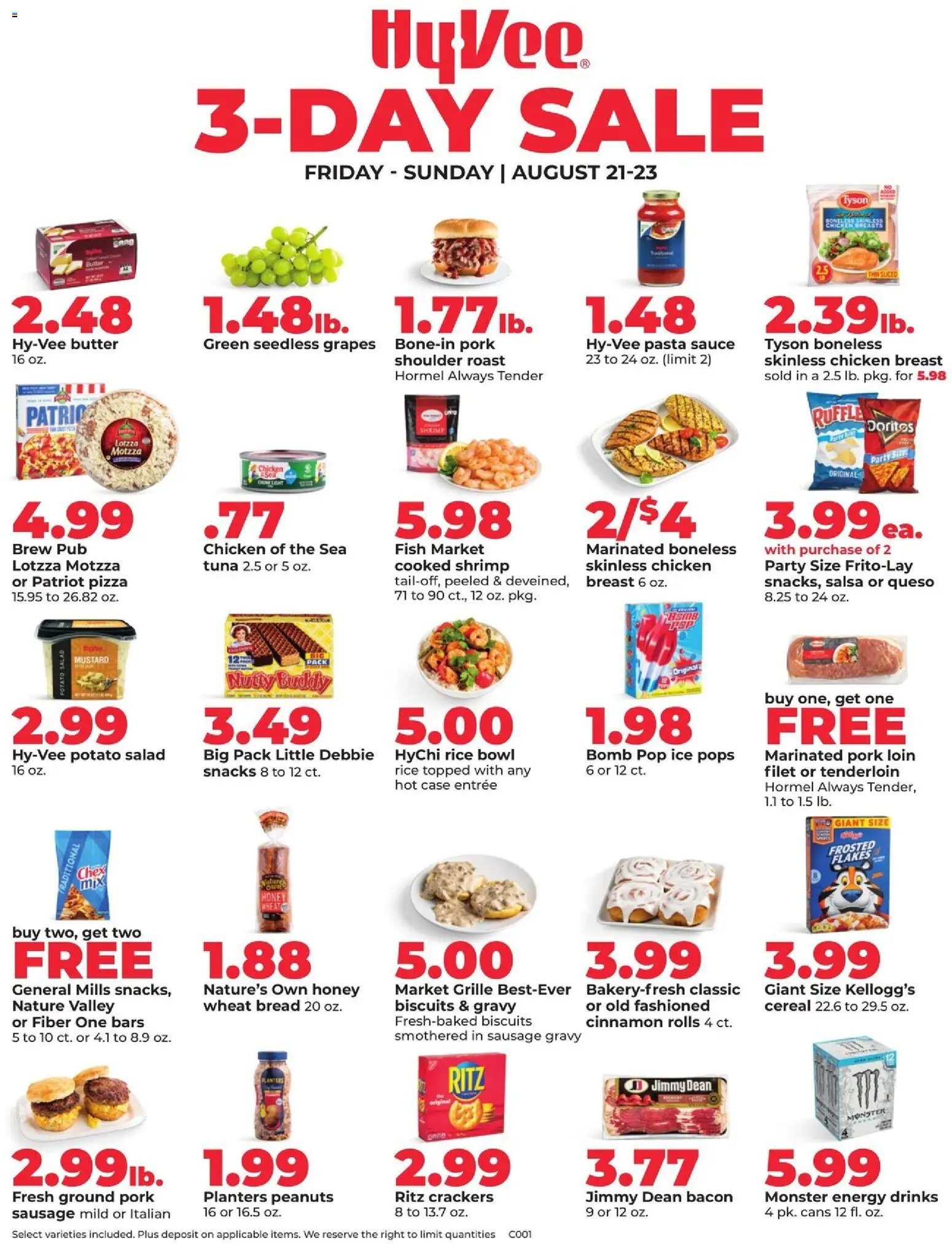 hyvee - HyVee Special Sales - 08/21 - 08/23 2026 - page: 1
