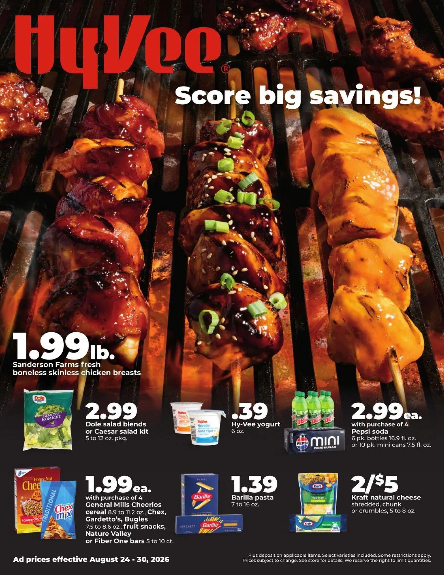 hyvee - HyVee Weekly Ad - 08/24 - 08/31 2026 - page: 1