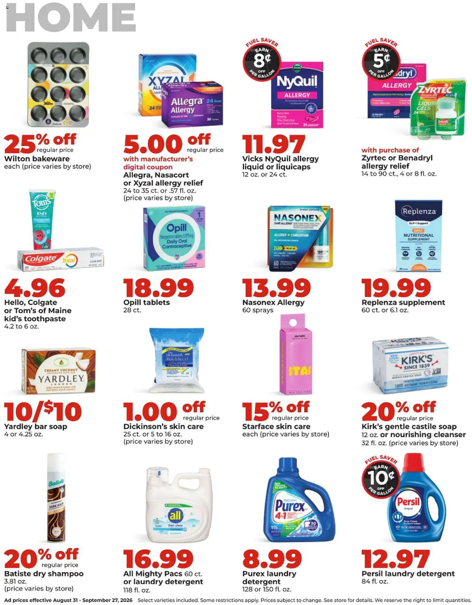 hyvee - HyVee Monthly Ad - 08/31 - 09/27 2026 - page: 27